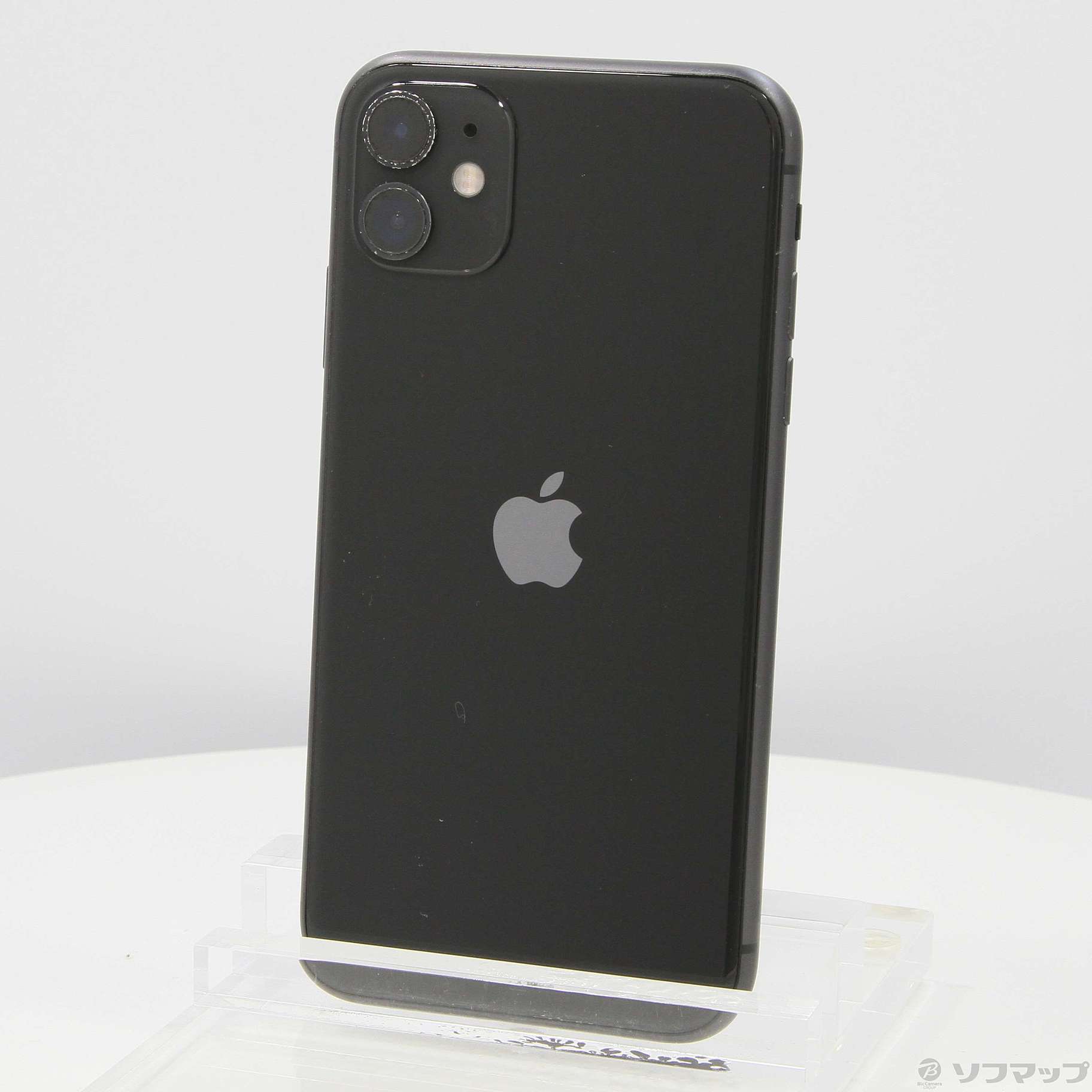 中古】iPhone11 128GB ブラック MWM02J／A SIMフリー [2133042017137