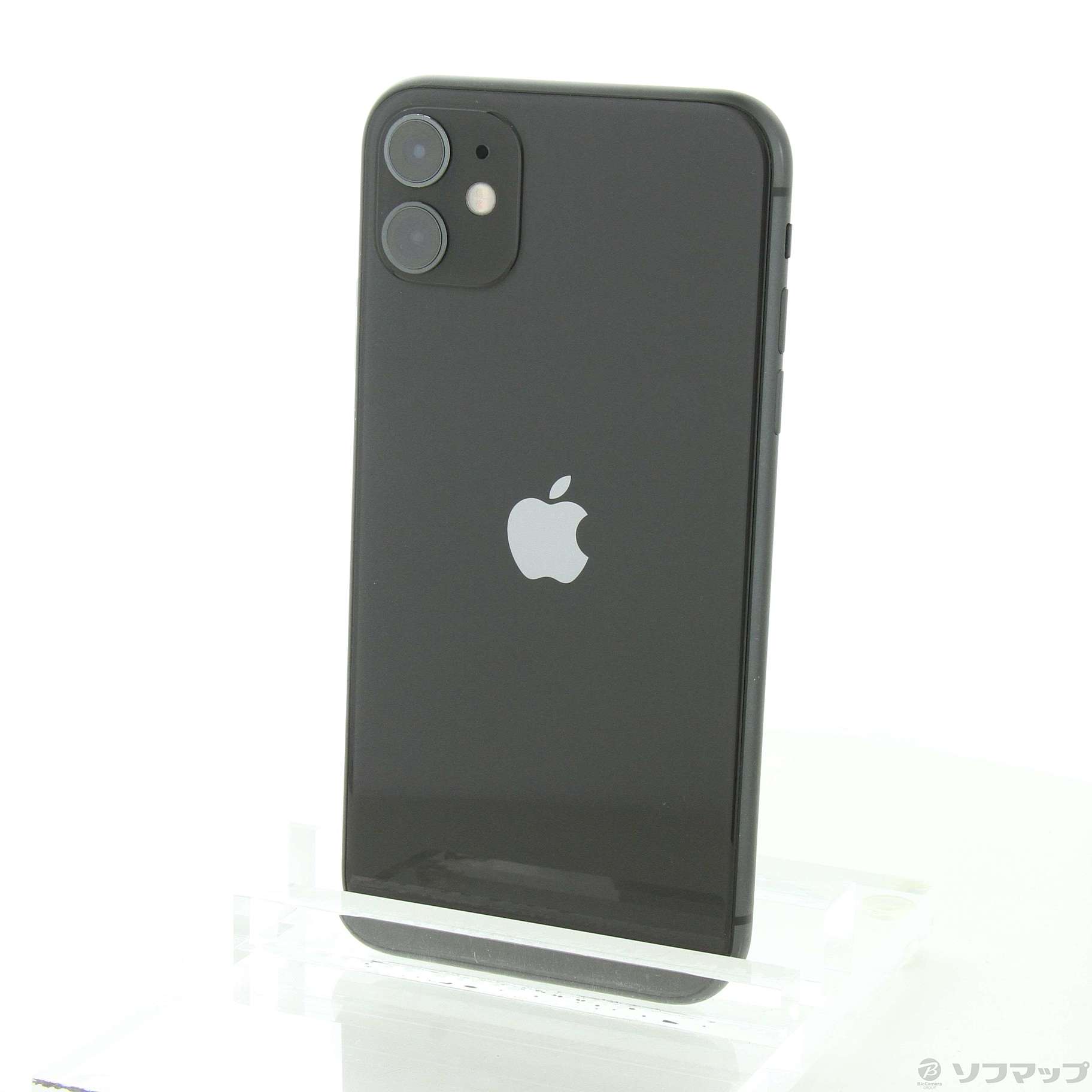 中古】iPhone11 128GB ブラック MWM02J／A SIMフリー ◇11/03(木