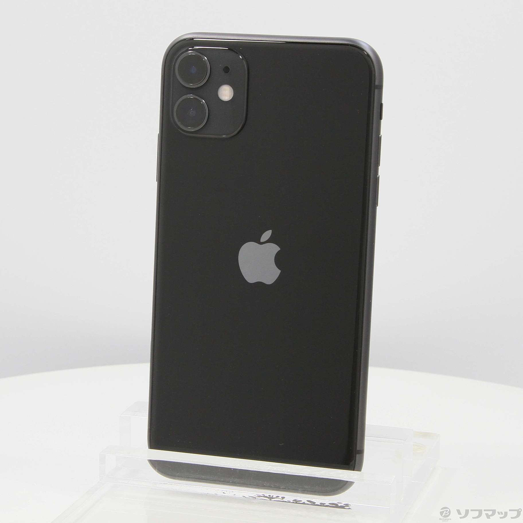 中古】iPhone11 64GB ブラック NWLT2J／A SIMフリー [2133042018615