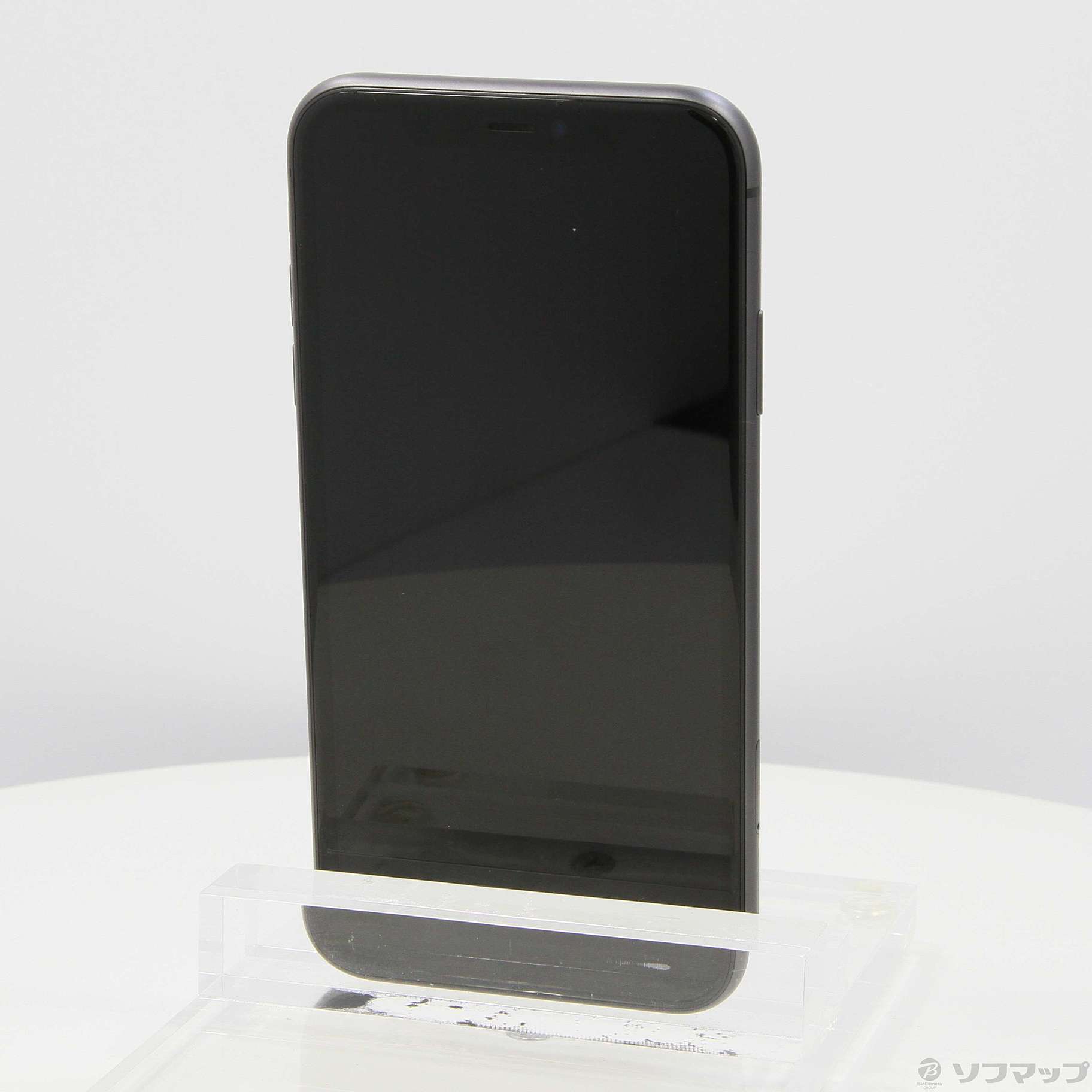 中古】iPhone11 64GB ブラック NWLT2J／A SIMフリー [2133042018615