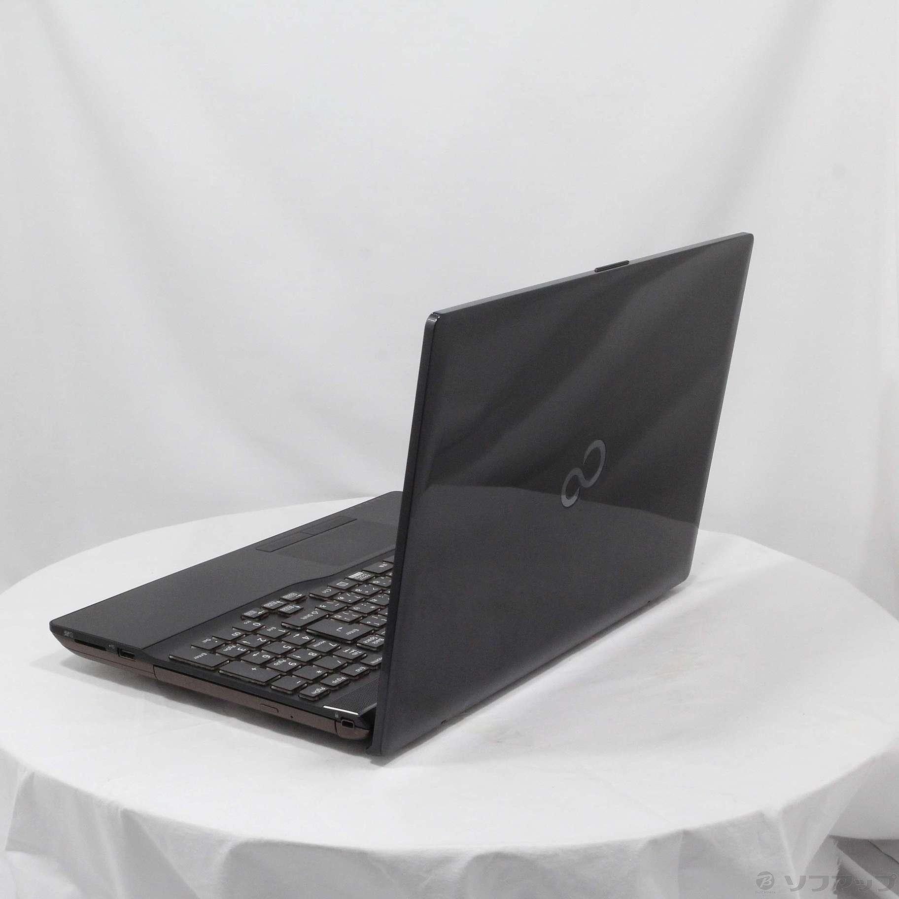 中古】LIFEBOOK AH53／B3 FMVA53B3BG ブライトブラック 〔Windows 10 