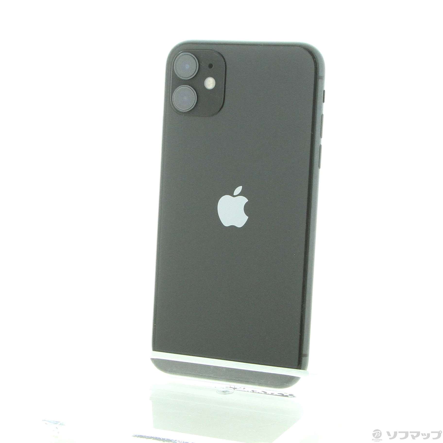 中古】iPhone11 64GB ブラック MHDA3J／A SIMフリー [2133042045642