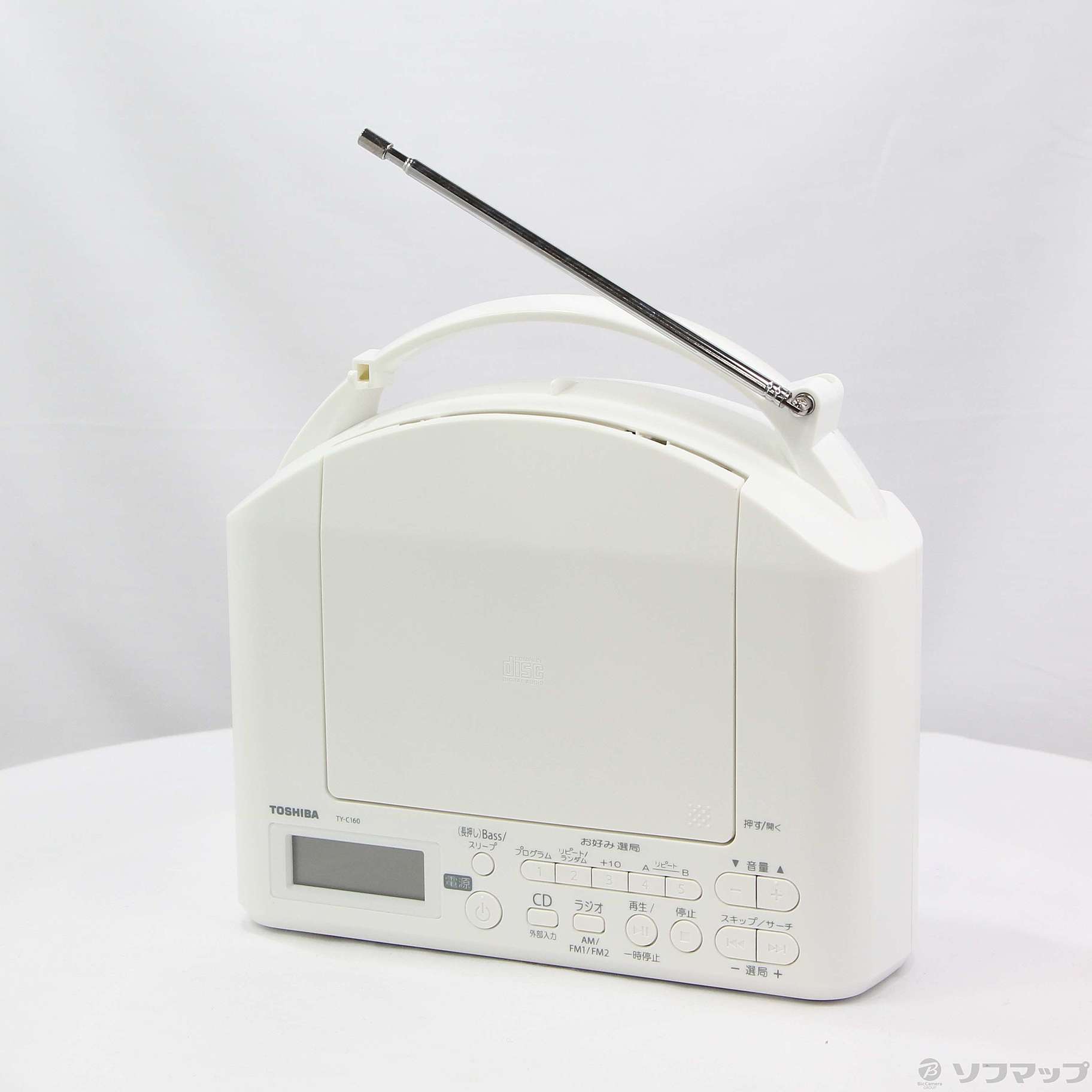 中古】〔展示品〕 CDラジオ TY-C160-H グレー [2133042061116] - 法人