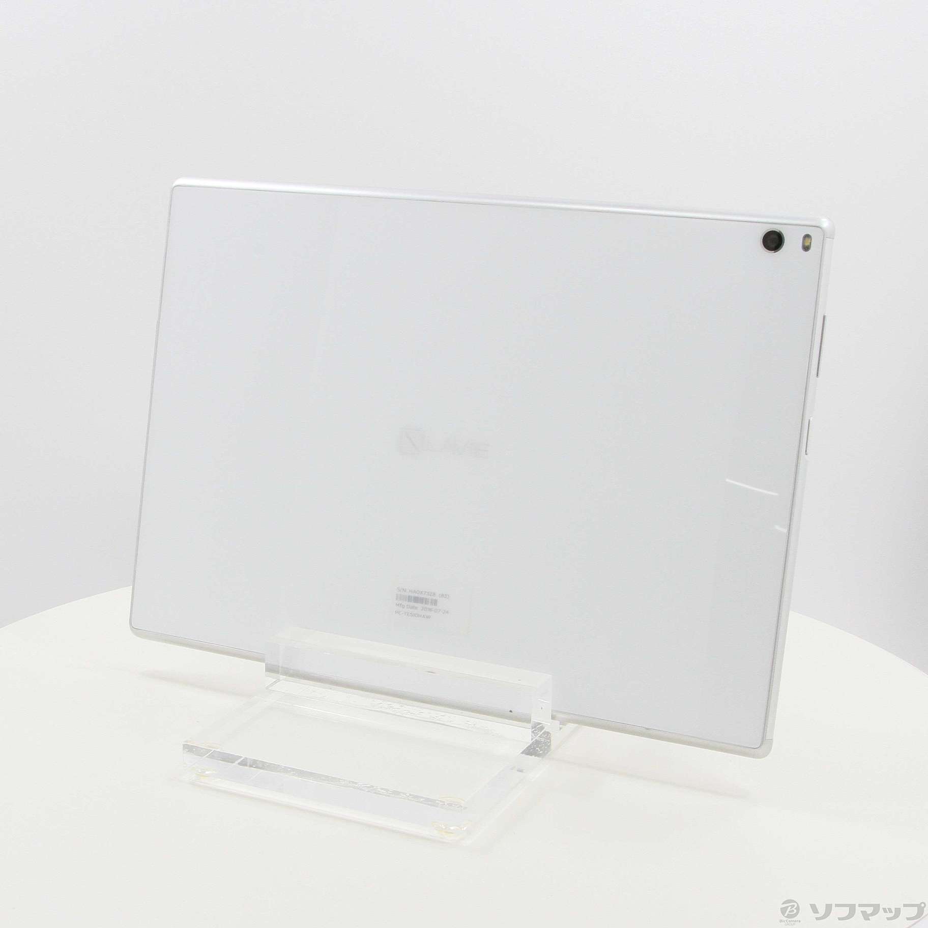 ガラス㎡ NEC(エヌイーシー) LaVie tab E 16GB ホワイト PC-TE510HAW Wi-Fi ：ソフマップ中古専門店 ルさせてい