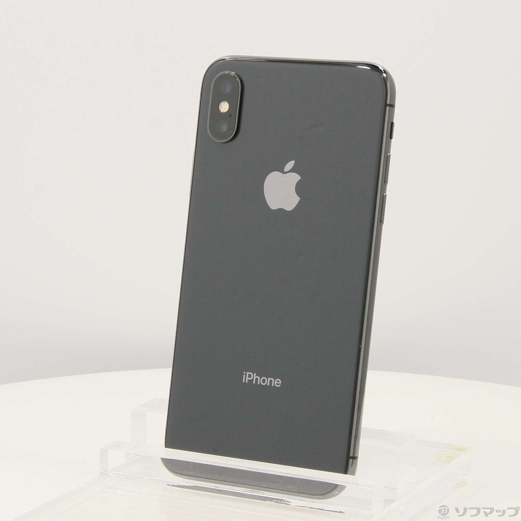 iPhone X  256GB SIMフリー スペースグレイスマートフォン/携帯電話