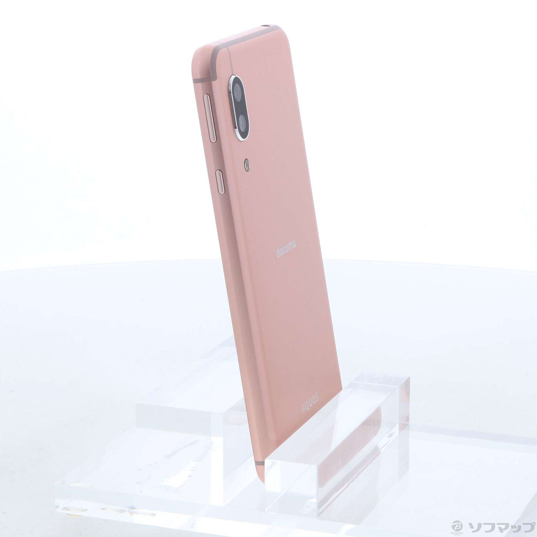 中古】AQUOS sense3 64GB ディープピンク SH-02M docomoロック解除SIM