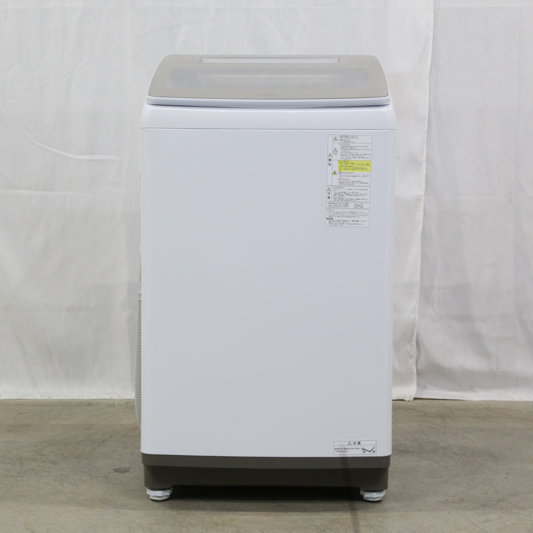 中古】〔展示品〕 縦型洗濯乾燥機 ホワイト AQW-TW10M-W ［洗濯10.0kg 