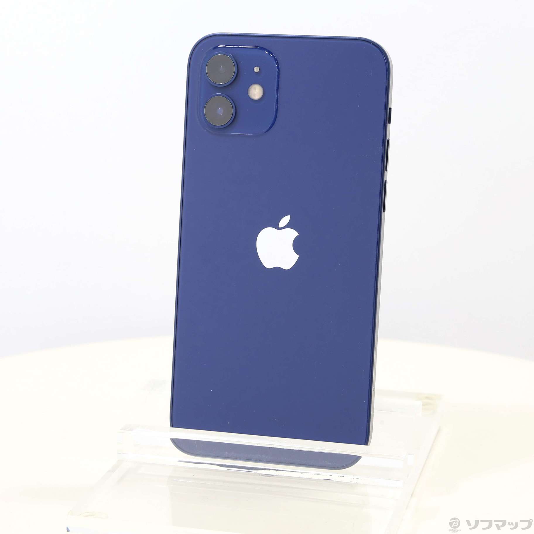 中古】iPhone12 64GB ブルー MGHR3J／A SIMフリー [2133042114607