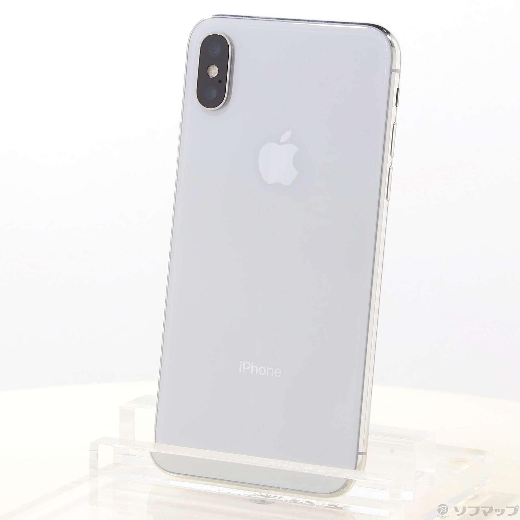 中古】iPhoneX 64GB シルバー MQAY2J／A SIMフリー [2133042121568