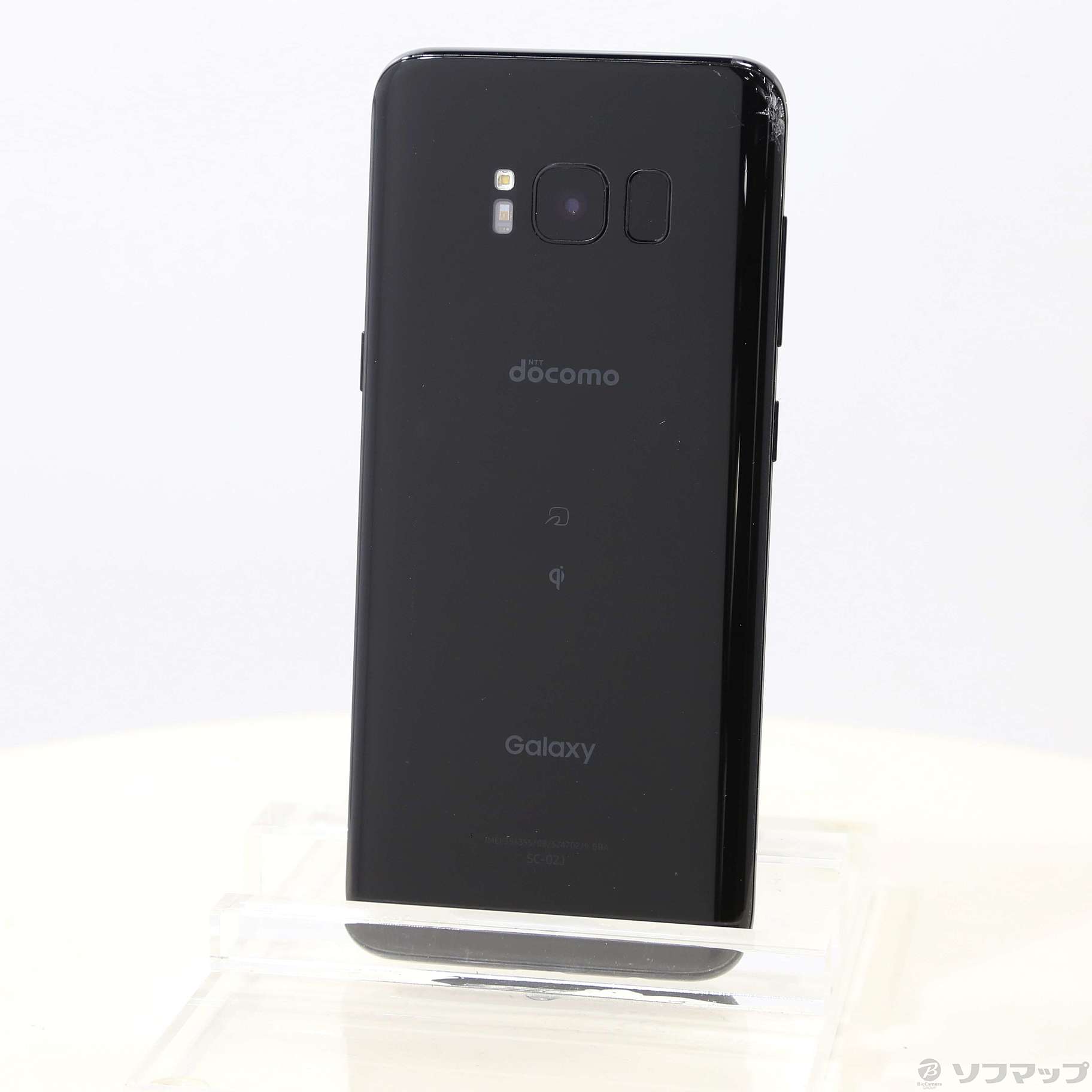 美品 docomo Galaxy S8 Midnight Black 64GBSC-02J - スマートフォン本体