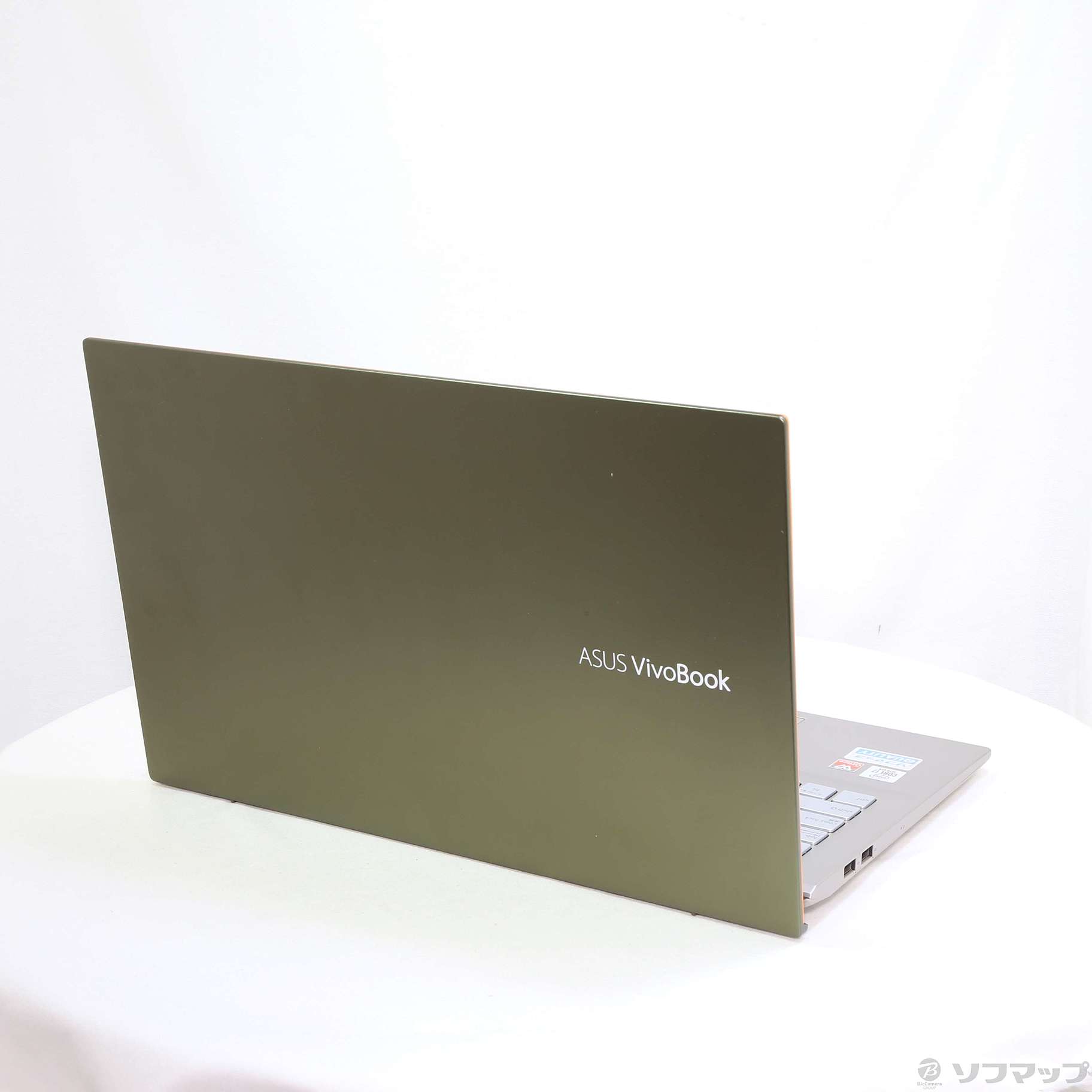 中古】VivoBook S15 S531FA S531FA-BQ230T モスグリーン 〔Windows 10