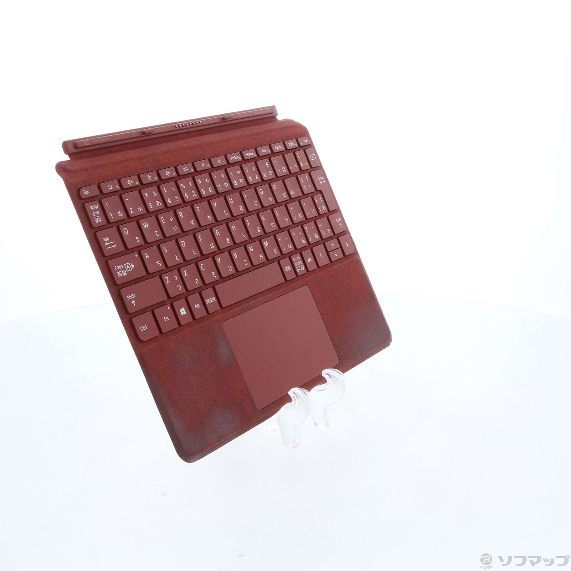 マイクロソフト　surface go タイプカバー　レッドKCS-00102 Surface Go Signature タイプ カバー（ポピーレッド