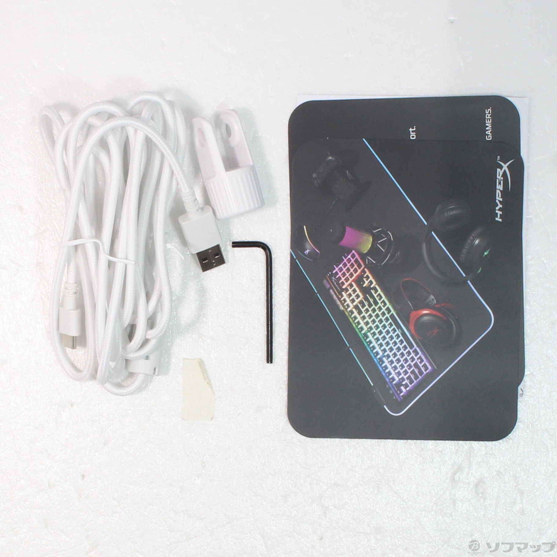 中古】HyperX QuadCast S ホワイト [2133042164138] - リコレ