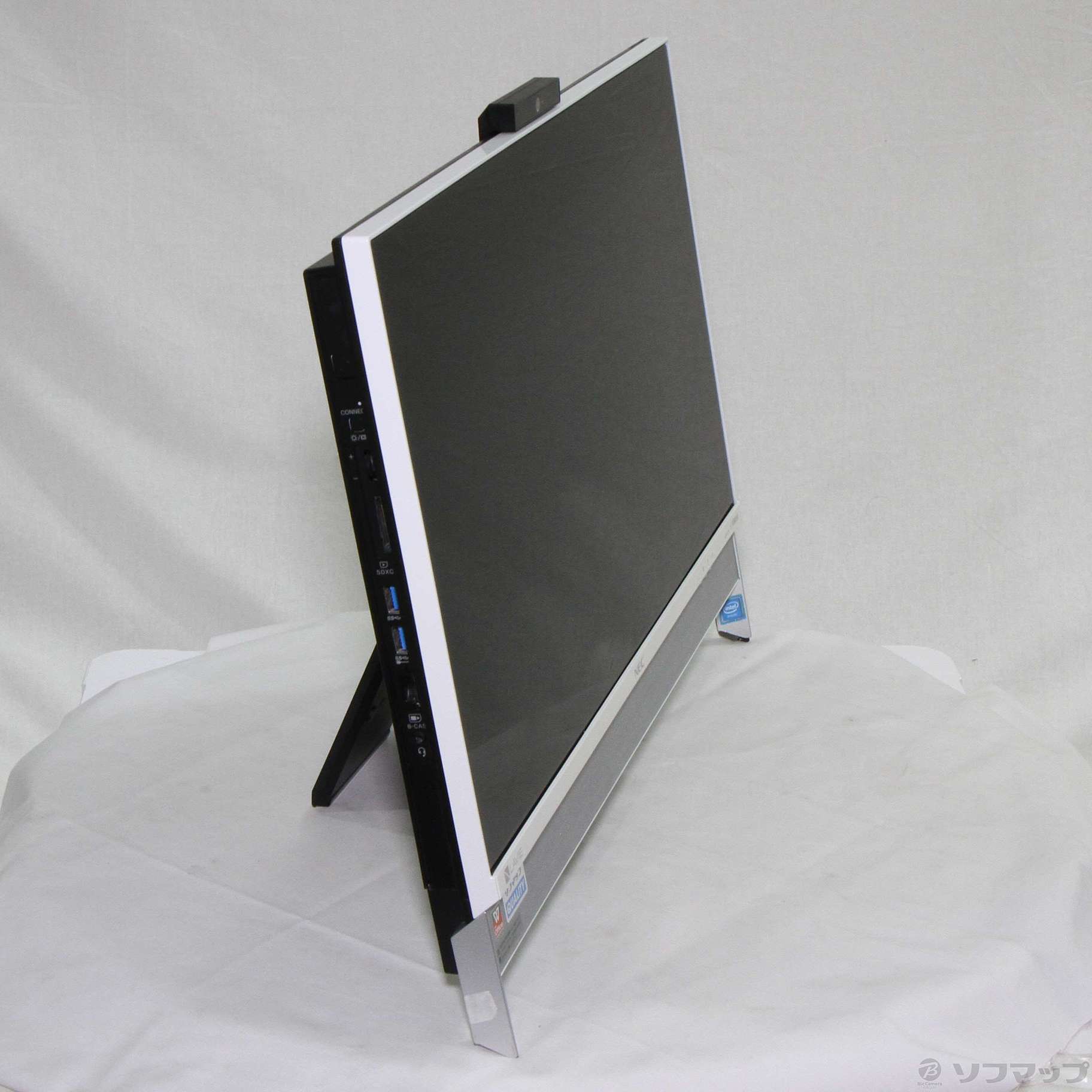 『難』 DA370/DAW　(Celeron 3855U 1.6GHz、地デジ、24インチ) 中古セール対象品 LAVIE Desk All-in-one DA370／DAW PC-DA370DAW