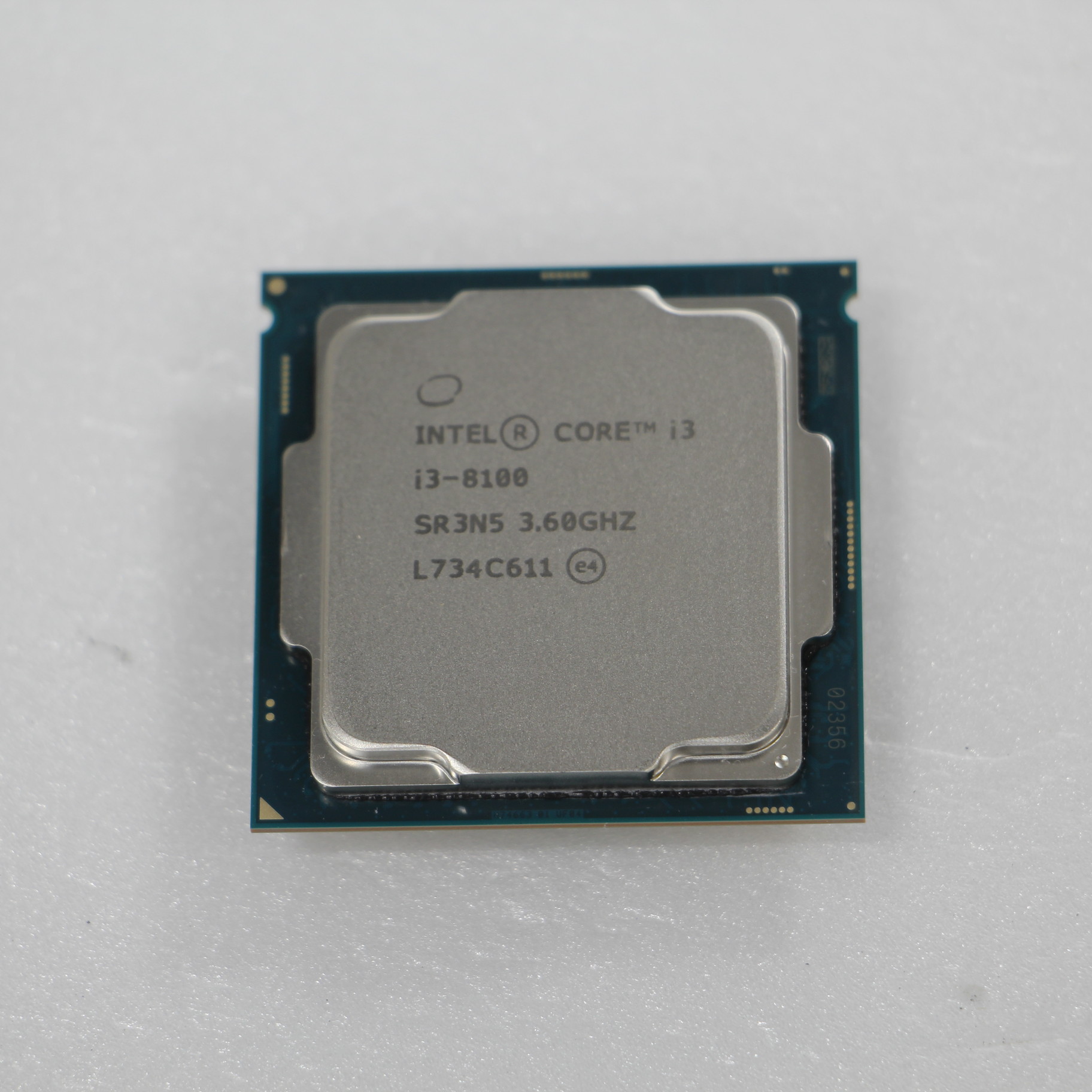 CPU i3 8100 3.6GHZ LGA1151