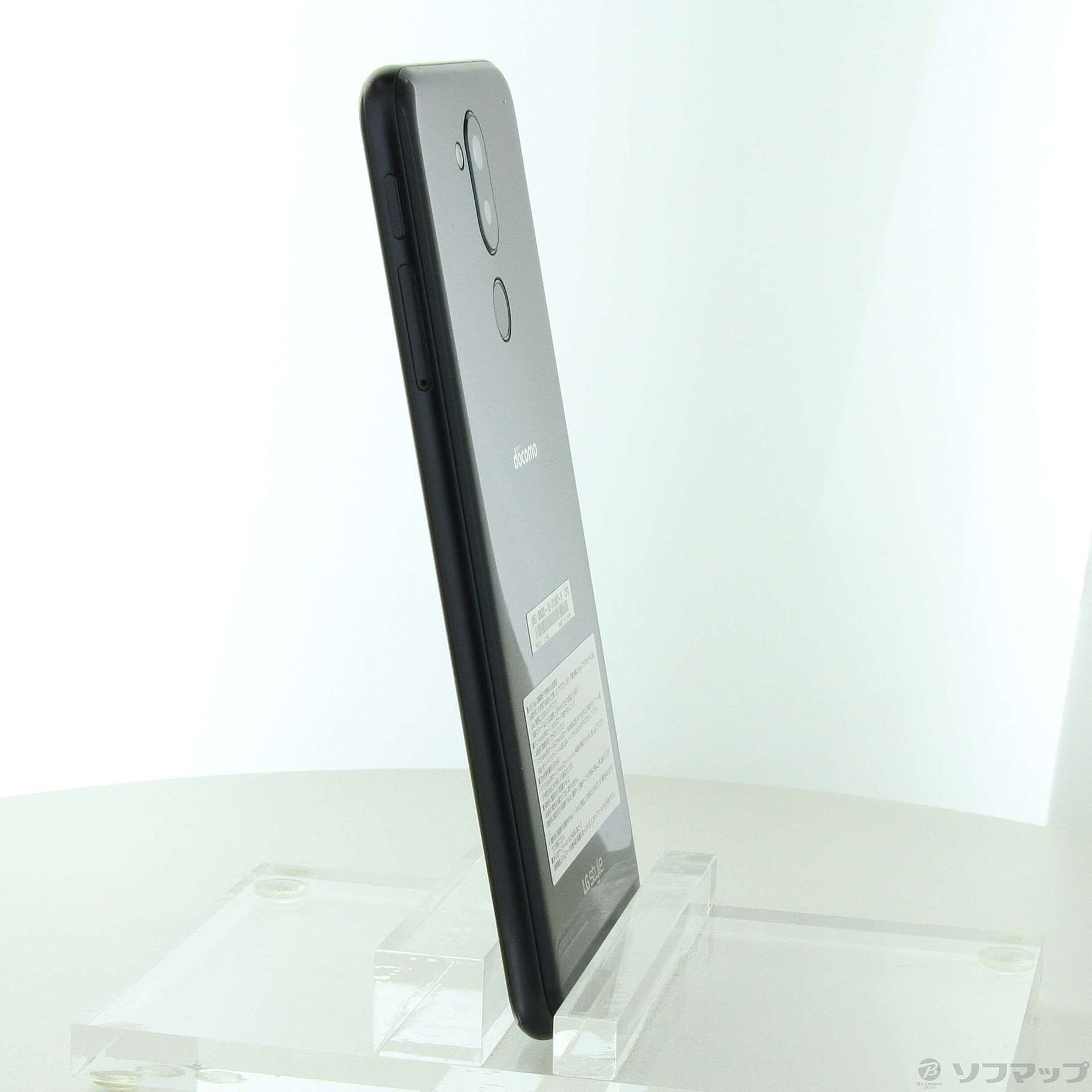 中古】LG style2 64GB ブラック L-01L docomoロック解除SIMフリー