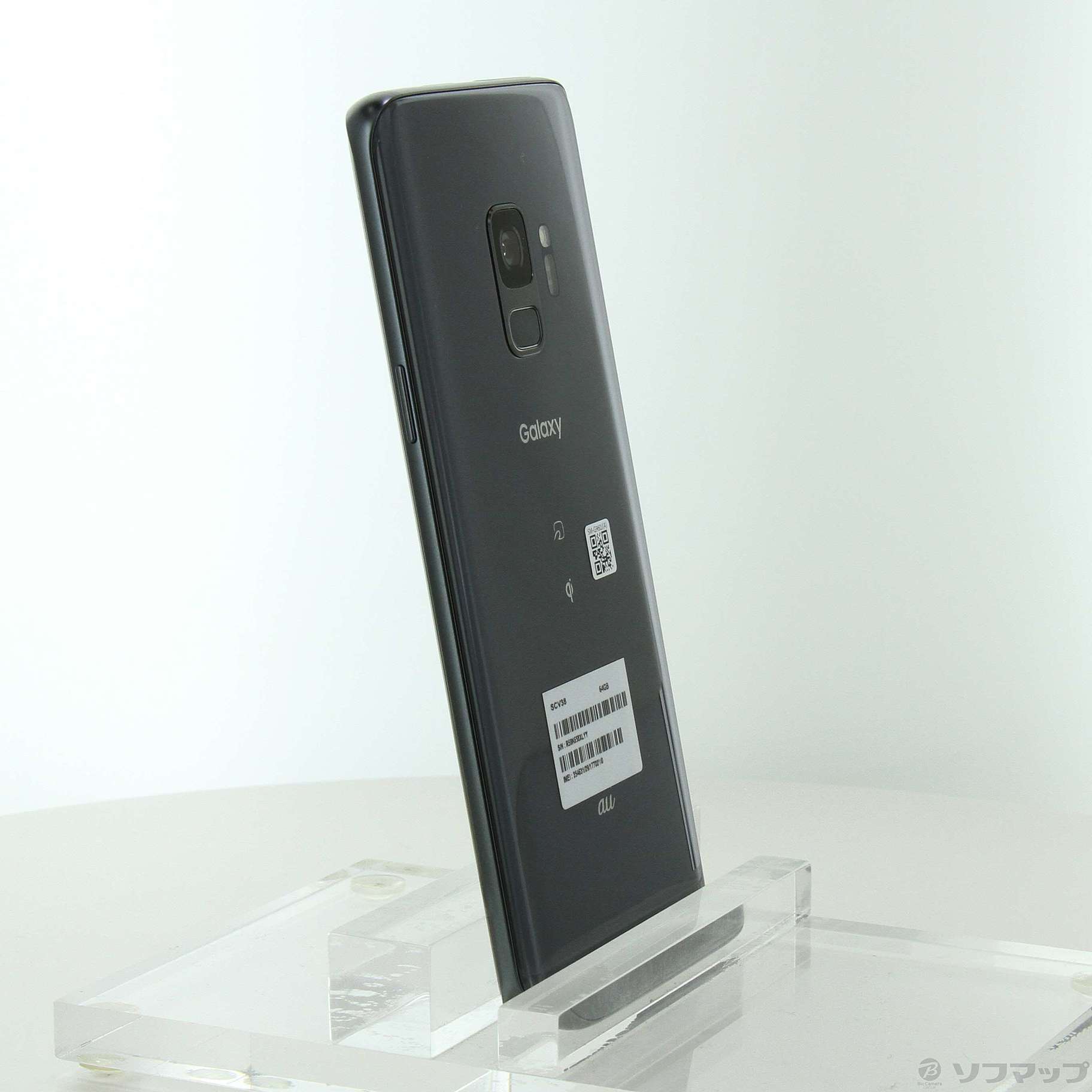 中古】GALAXY S9 64GB チタニウムグレー SCV38 auロック解除SIMフリー