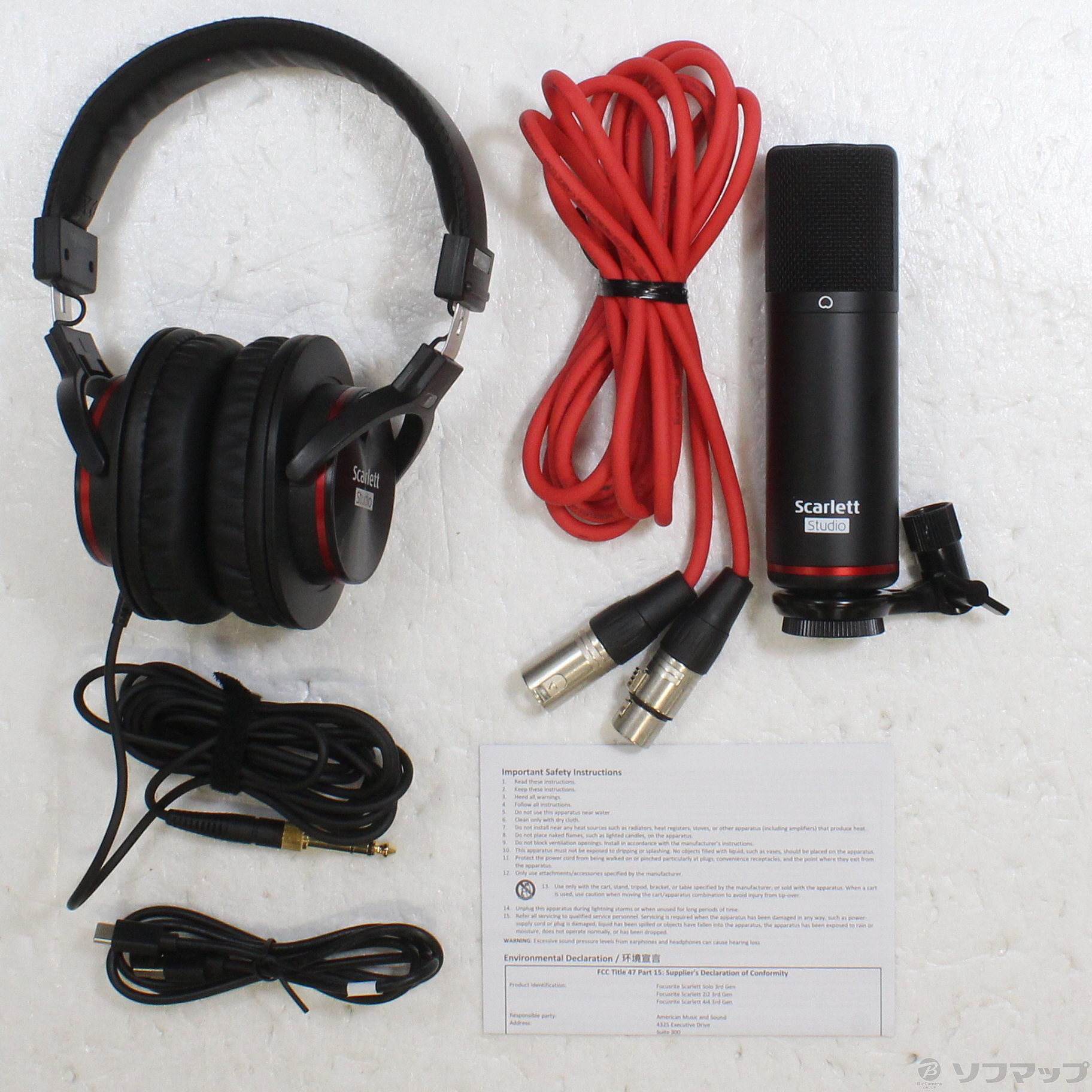 中古】Scarlett Solo Studio Pac(gen.3) [2133042189988] - リコレ