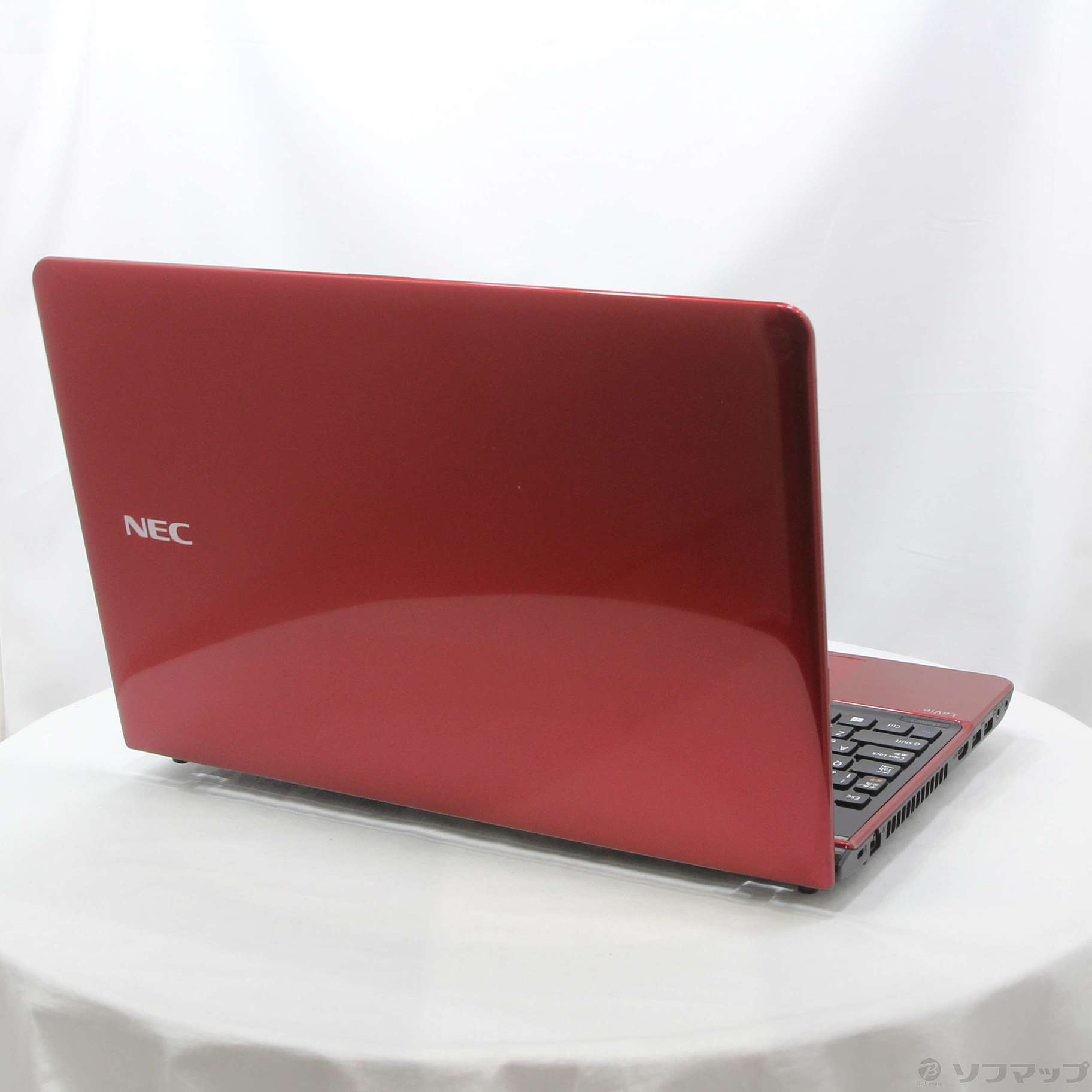 中古】格安安心パソコン LaVie S PC-LS350TSR ルミナスレッド 