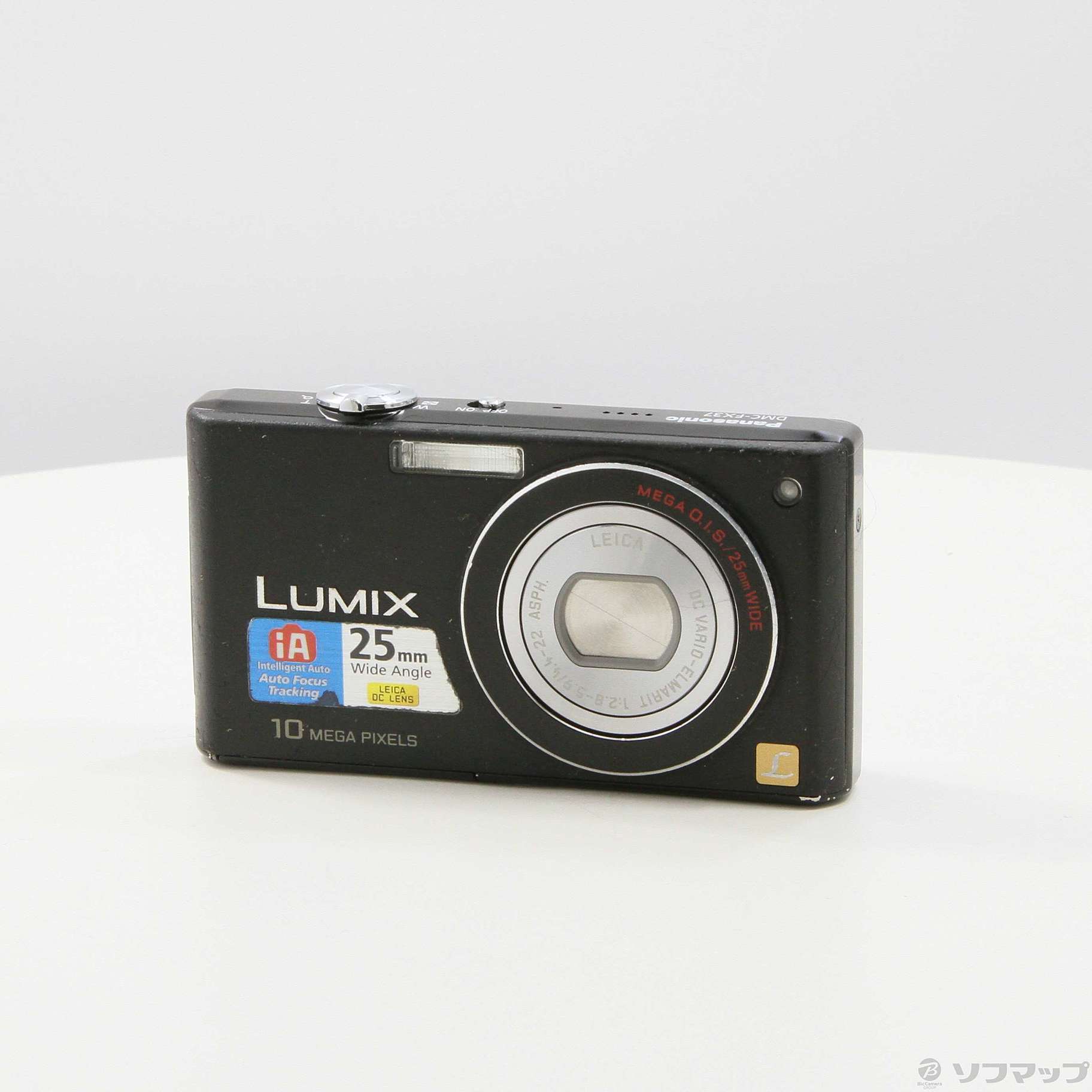 中古】Lumix DMC-FX37 エクストラブラック 海外仕様 [2133042202953