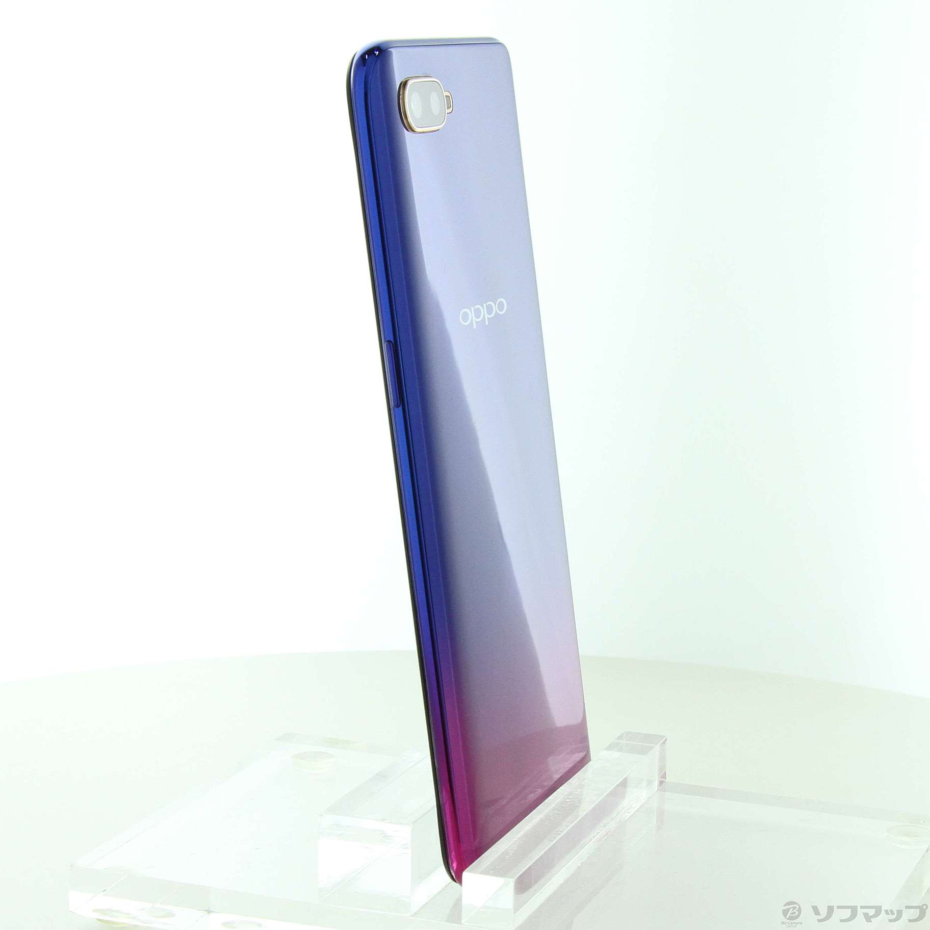 中古】OPPO R17 Neo 128GB ブルー CPH1893 UQ mobile