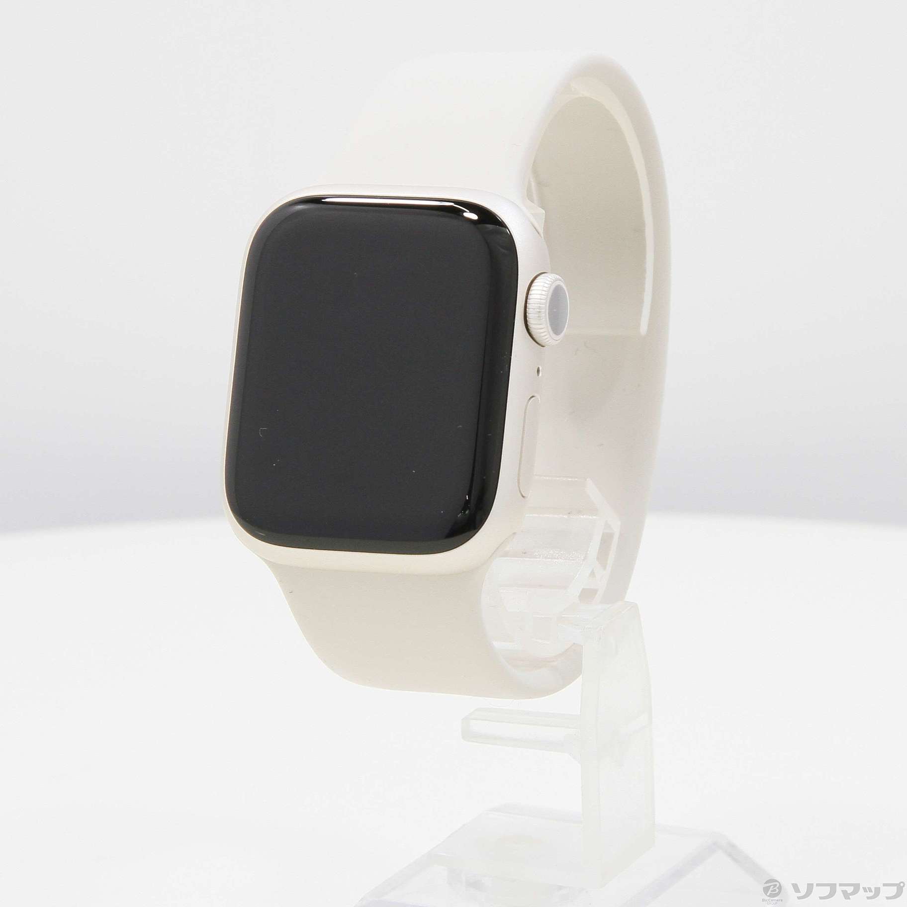 Apple Watch Series 7 GPS 41mm スターライトアルミニウムケース スターライトソロループ