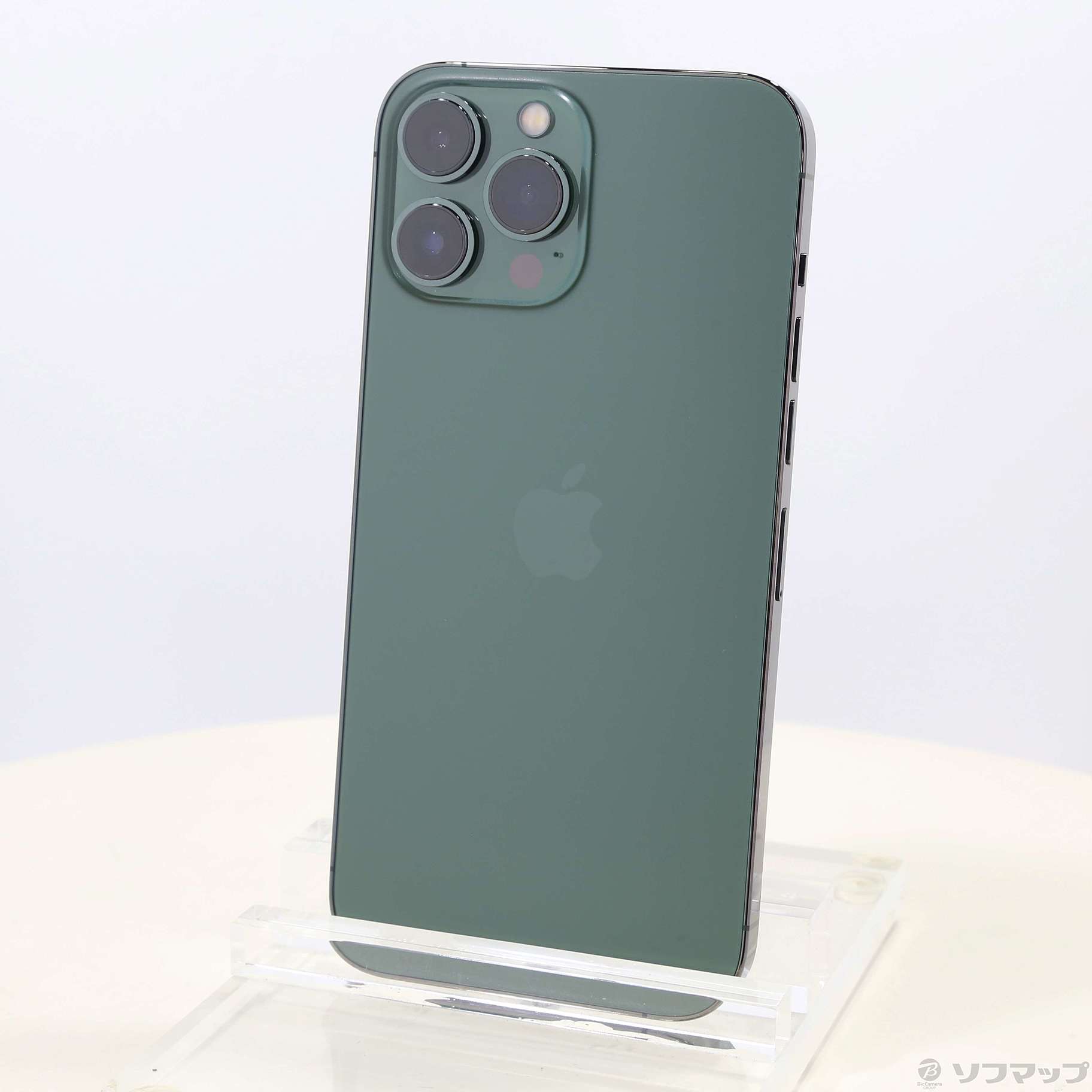 中古】iPhone13 Pro Max 256GB アルパイングリーン MNCV3J／A SIM