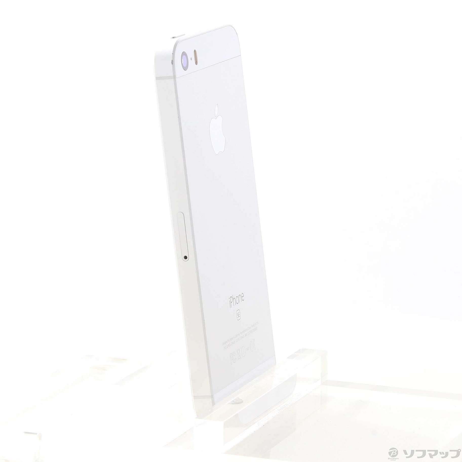 中古】iPhone SE 64GB シルバー MLM72J／A SoftBank [2133042223385