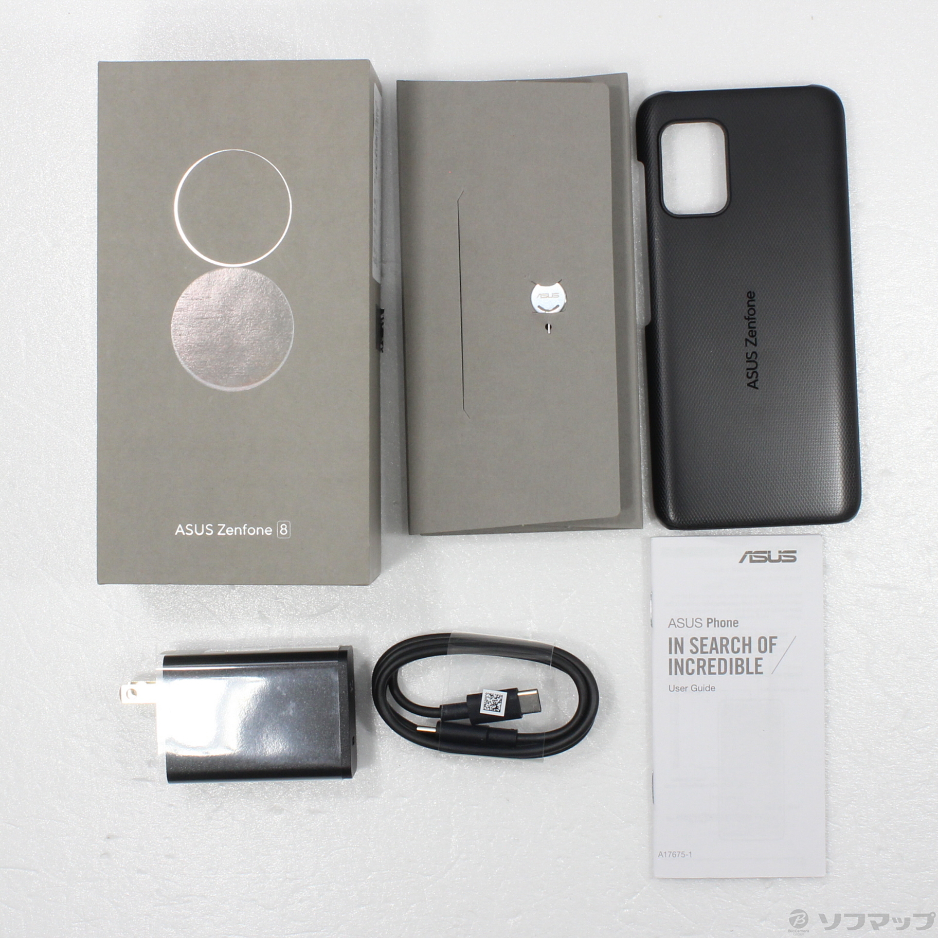 中古】Zenfone 8 256GB オブシディアンブラック ZS590KS-BK256S8 SIMフリー [2133042237511] -  リコレ！|ビックカメラグループ ソフマップの中古通販サイト