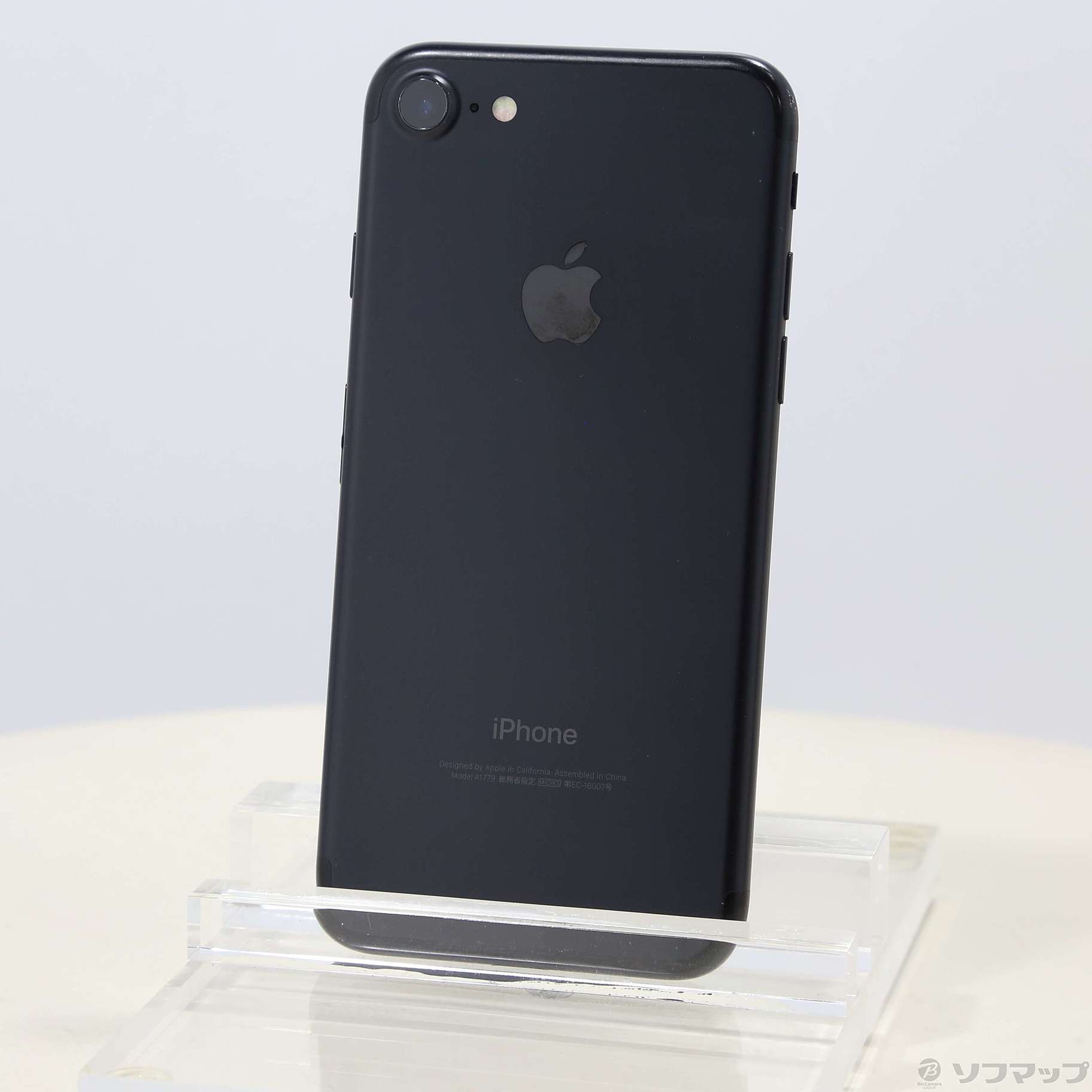 中古】iPhone7 128GB ブラック MNCK2J／A SIMフリー [2133042246230