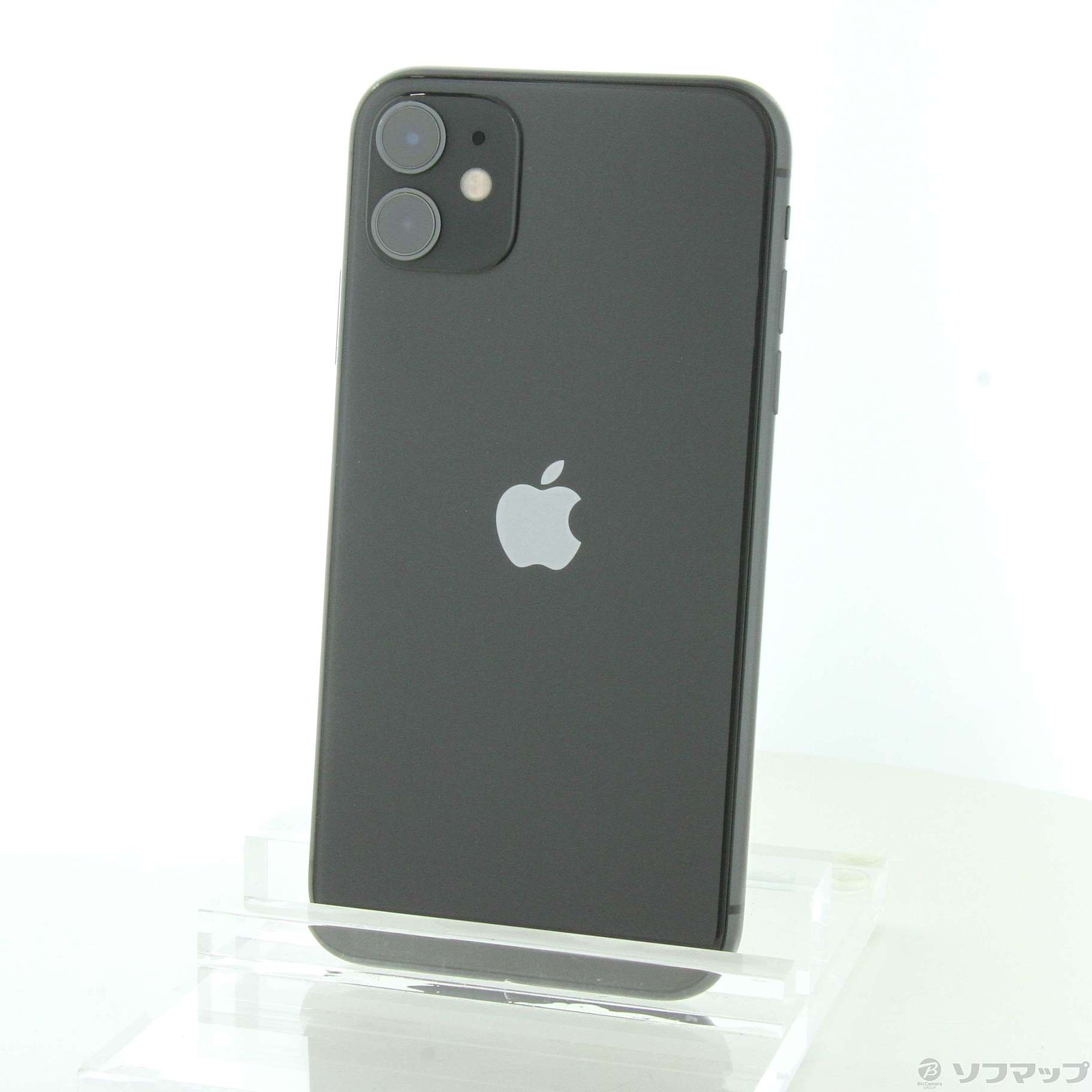 中古】iPhone11 64GB ブラック MWLT2J／A SoftBank [2133042266528