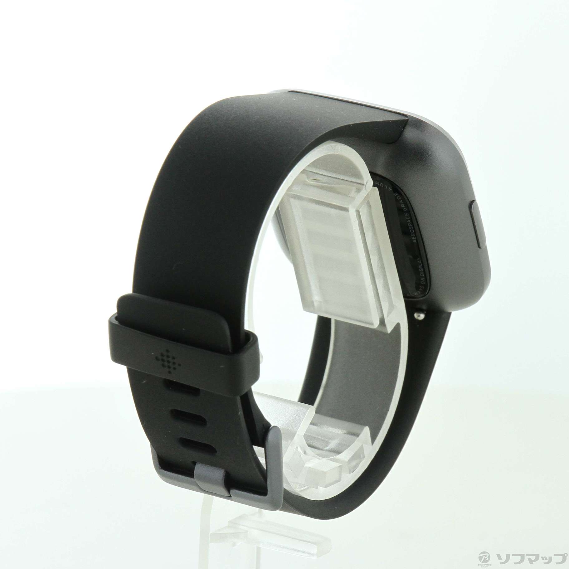 中古】Fitbit Versa 2 ブラック／カーボン FB507BKBK-FRCJK