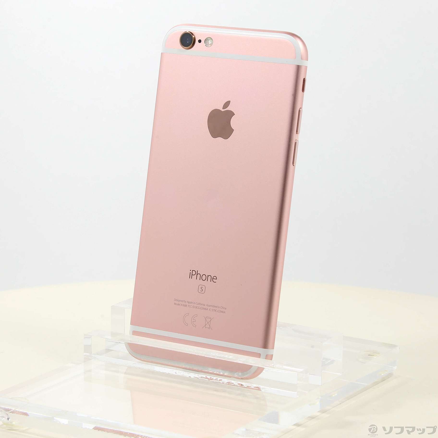 中古】iPhone6s 32GB ローズゴールド MN122J／A SIMフリー ◇12/13(火