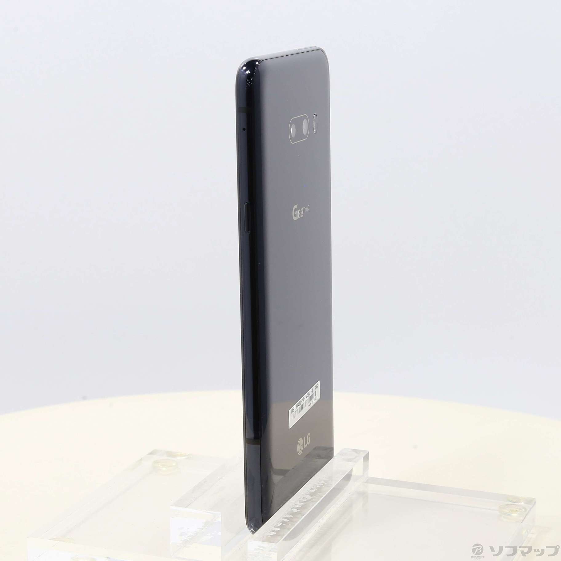 中古】LG G8X ThinQ 64GB オーロラブラック 901LG SoftBank