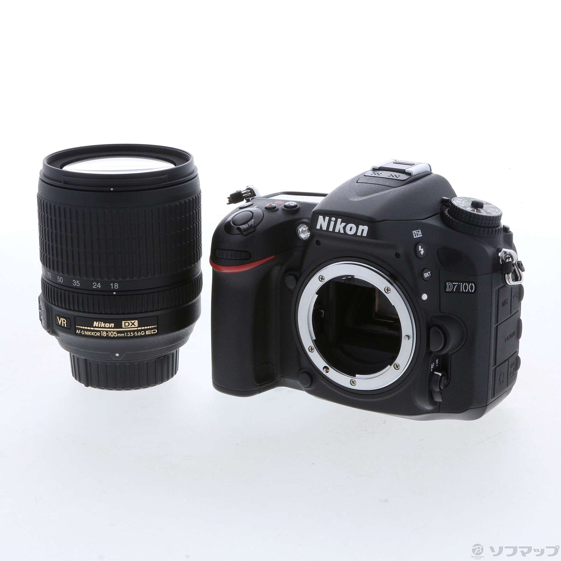 中古Nikon D7100 18-105 VR レンズキット (2410万画素／SDXC) [2133042280265] -  リコレ！|ソフマップの中古通販サイト