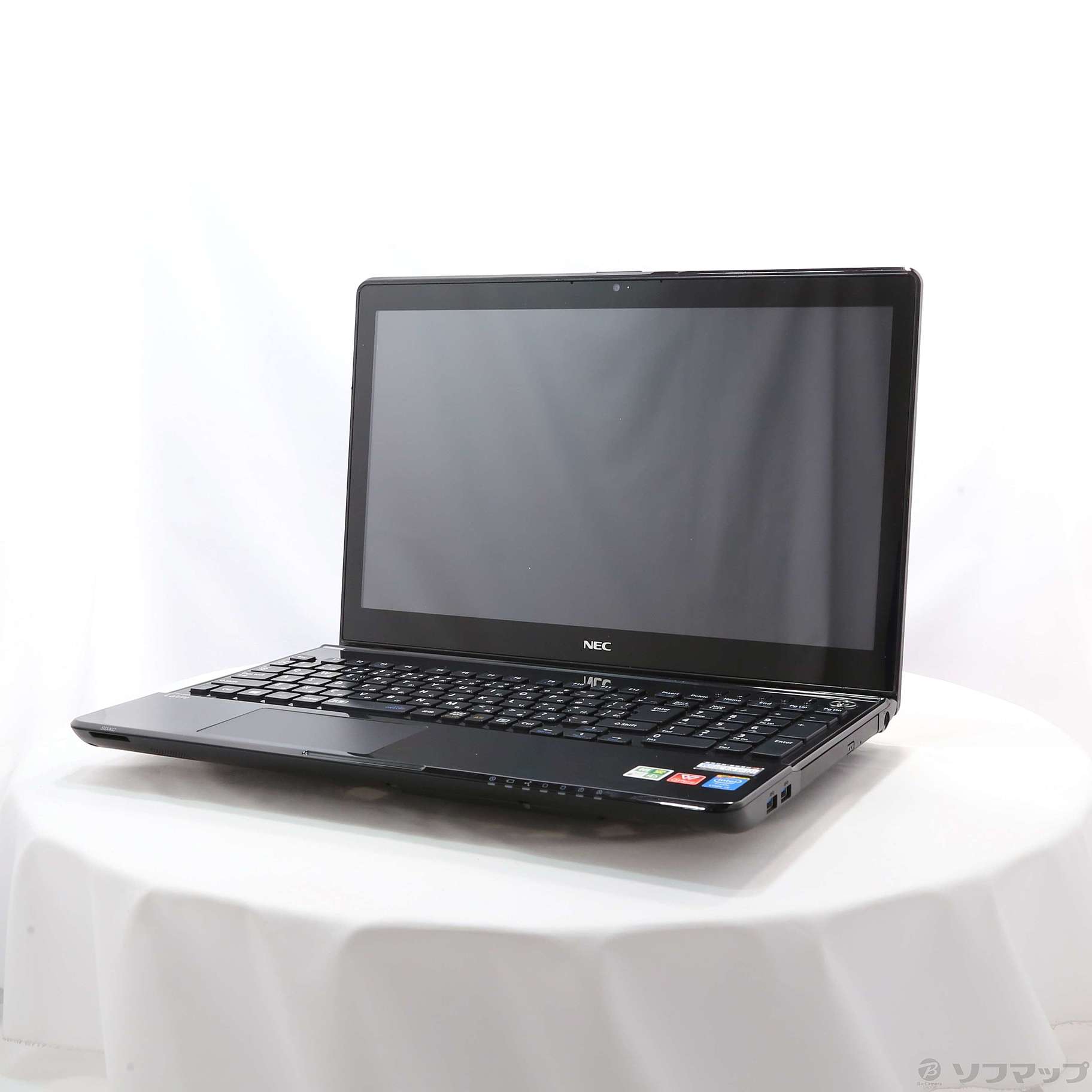 中古】格安安心パソコン LaVie S PC-LS550RSB-KS スターリーブラック