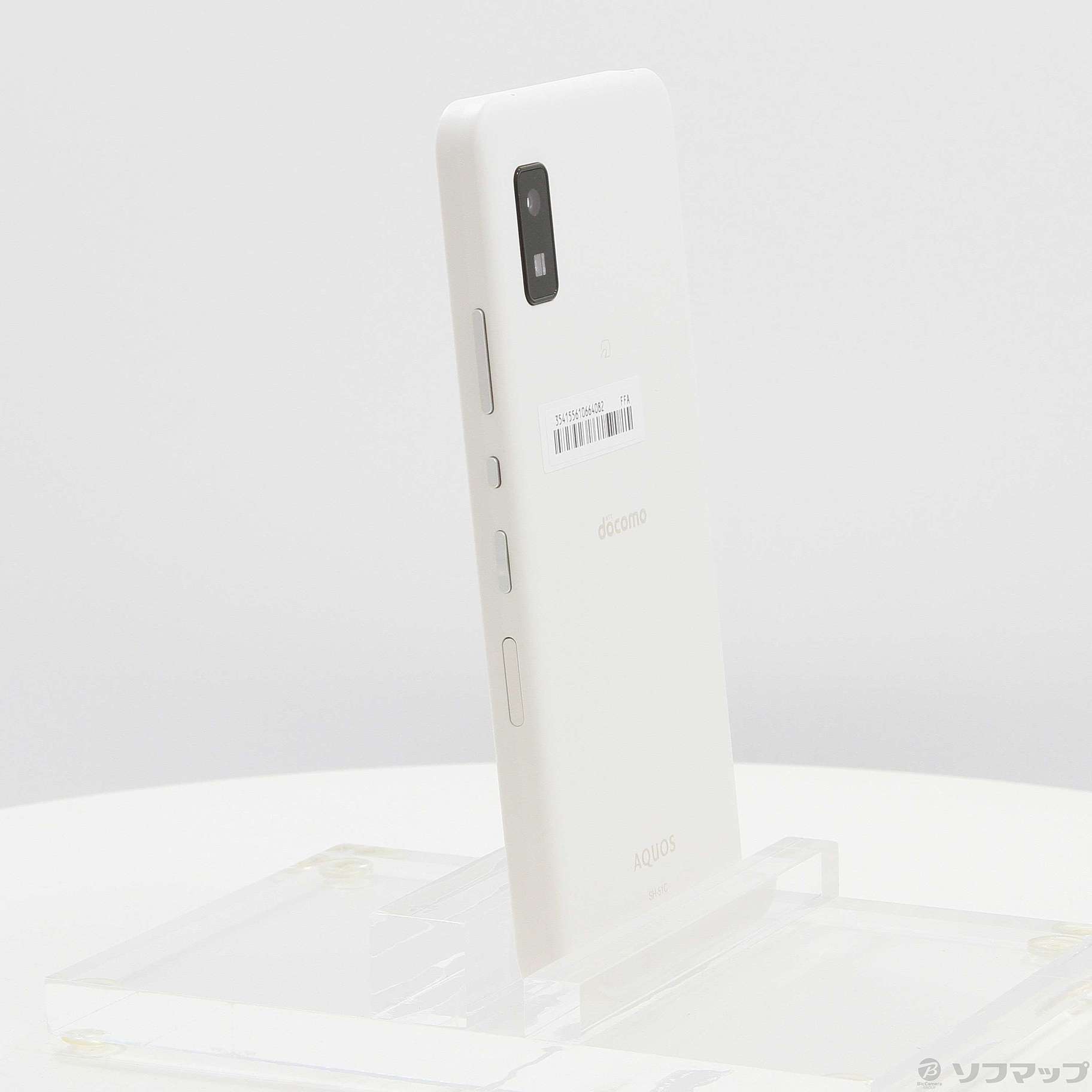 中古】AQUOS wish2 64GB ホワイト SH-51C docomoロック解除SIM