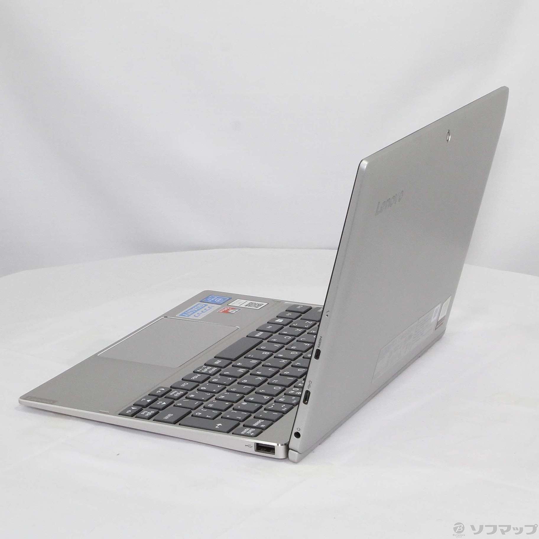 中古】ideapad Miix 320 80XF0007JP プラチナシルバー 〔Windows 10