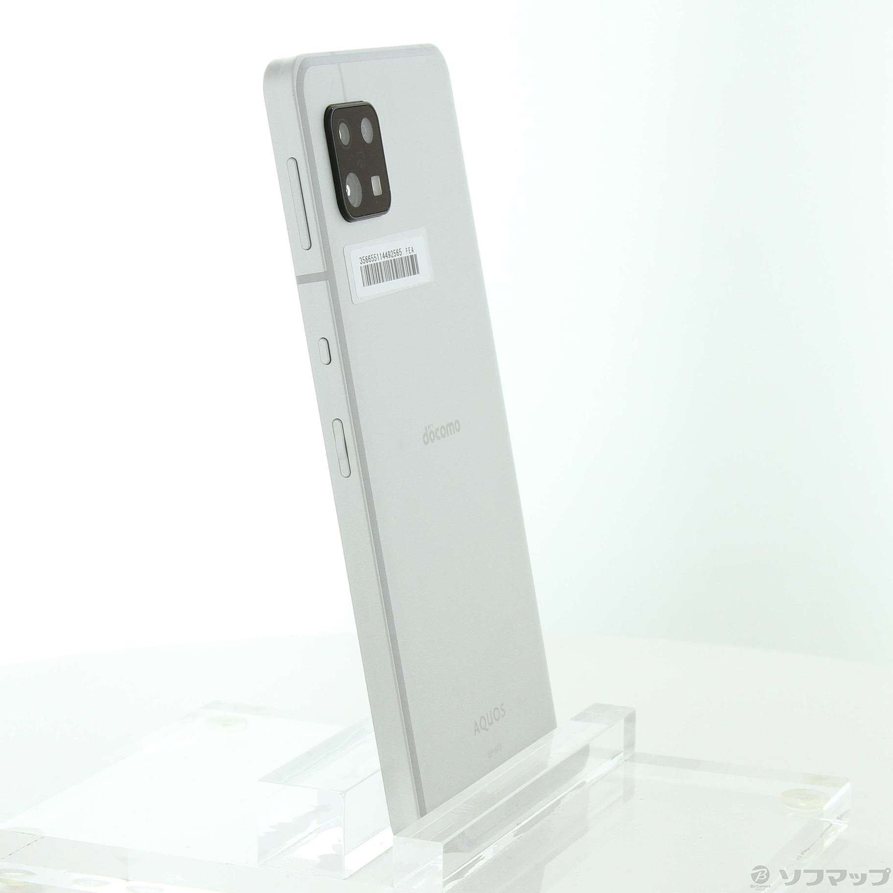 中古】AQUOS sense6 64GB シルバー SH-54B docomoロック解除SIMフリー