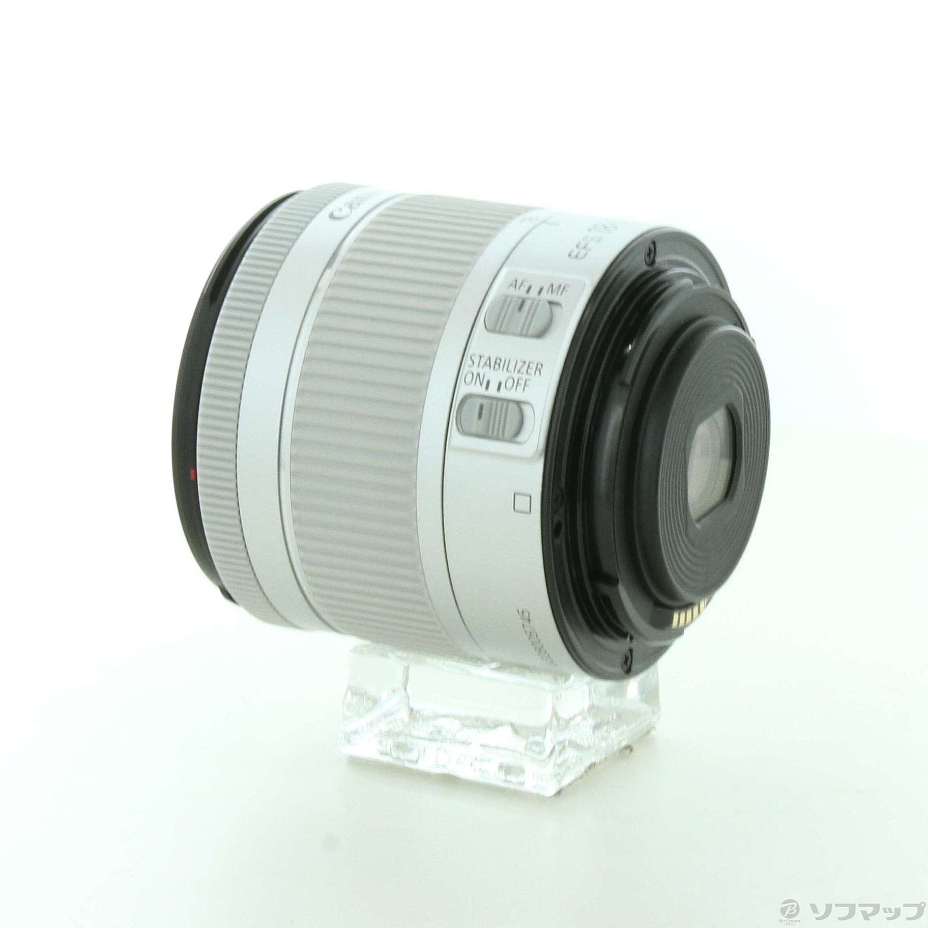 中古】Canon EF-S 18-55mm F4-5.6 IS STM シルバー [2133042309478