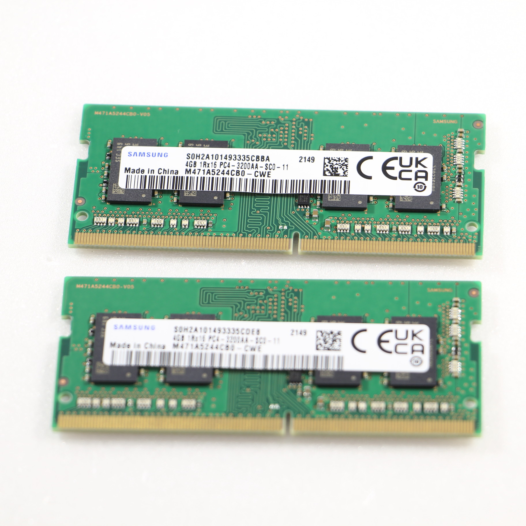 サムスン DDR4 3200 4GB SAMSUNG PC4-25600 ノート - メモリー