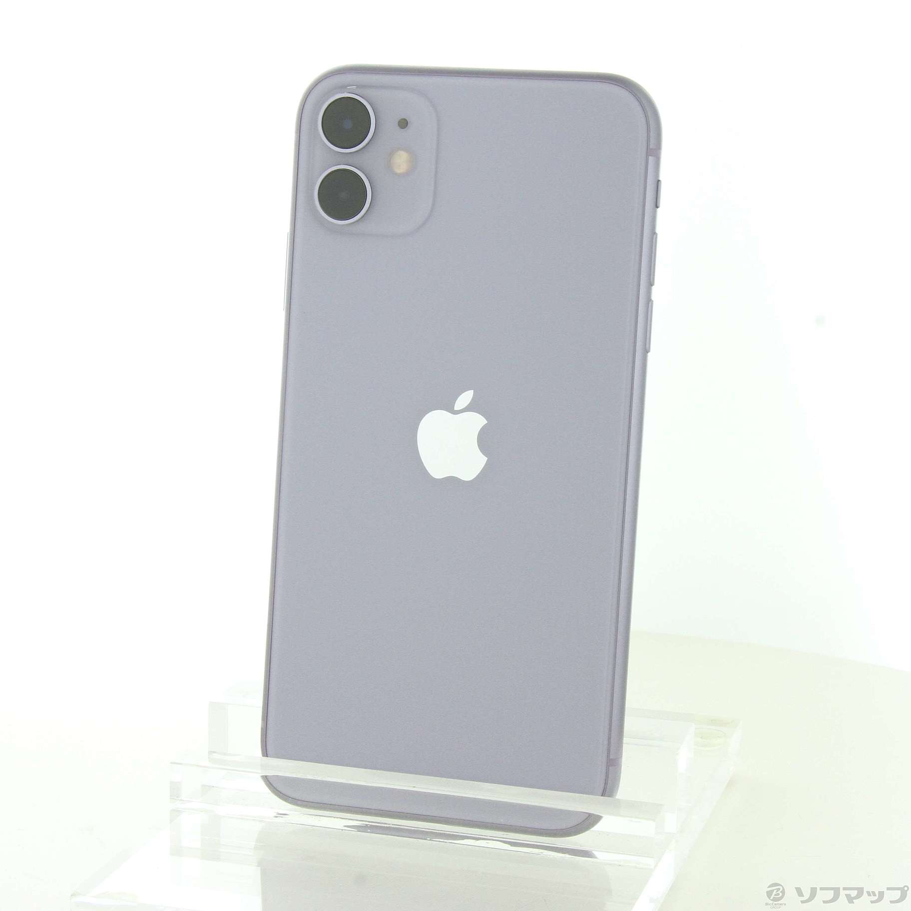 中古】iPhone11 128GB パープル MWM52J／A SIMフリー [2133042334456