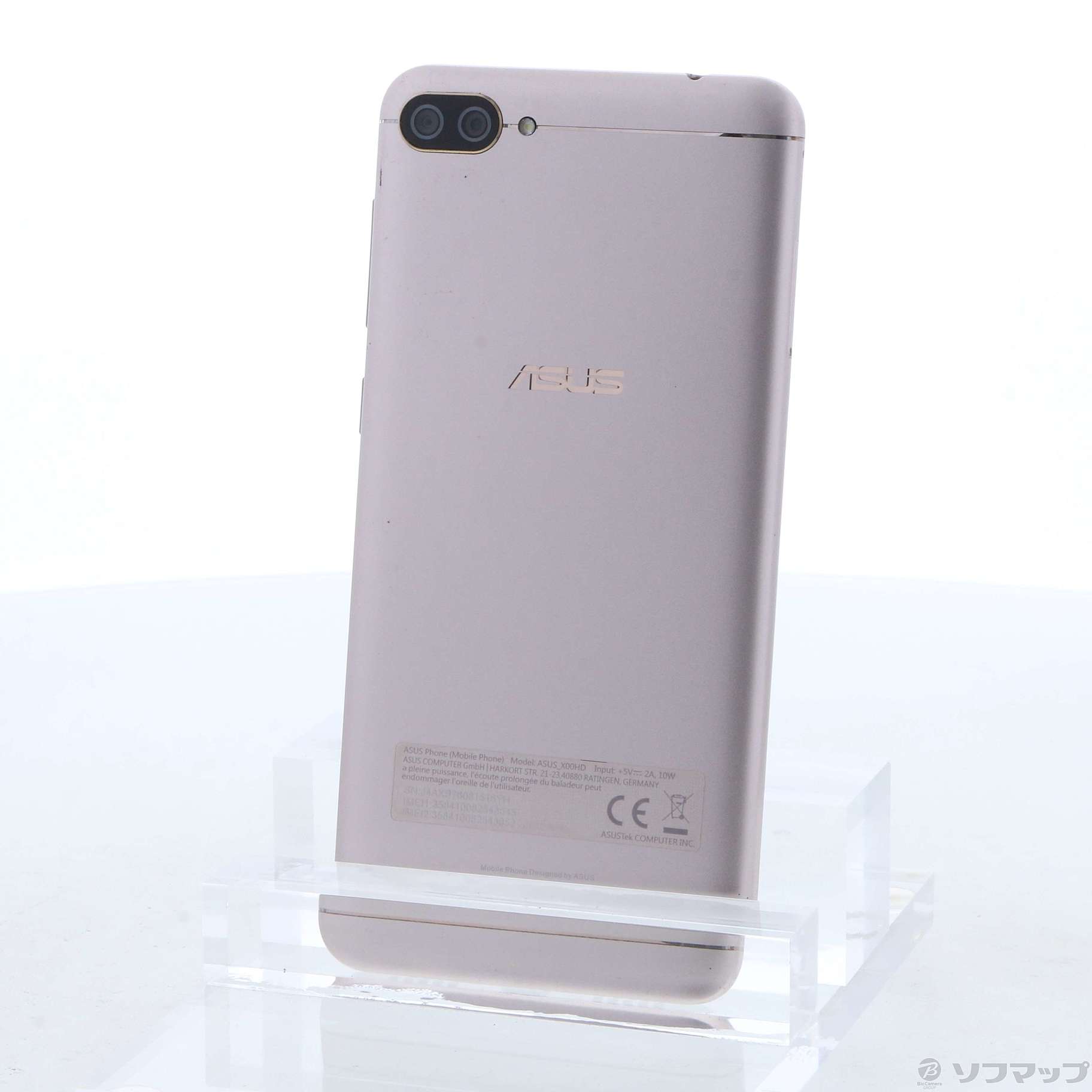 中古】ZenFone 4 Max 32GB サンライトゴールド ZC520KL-GD32S3 SIM