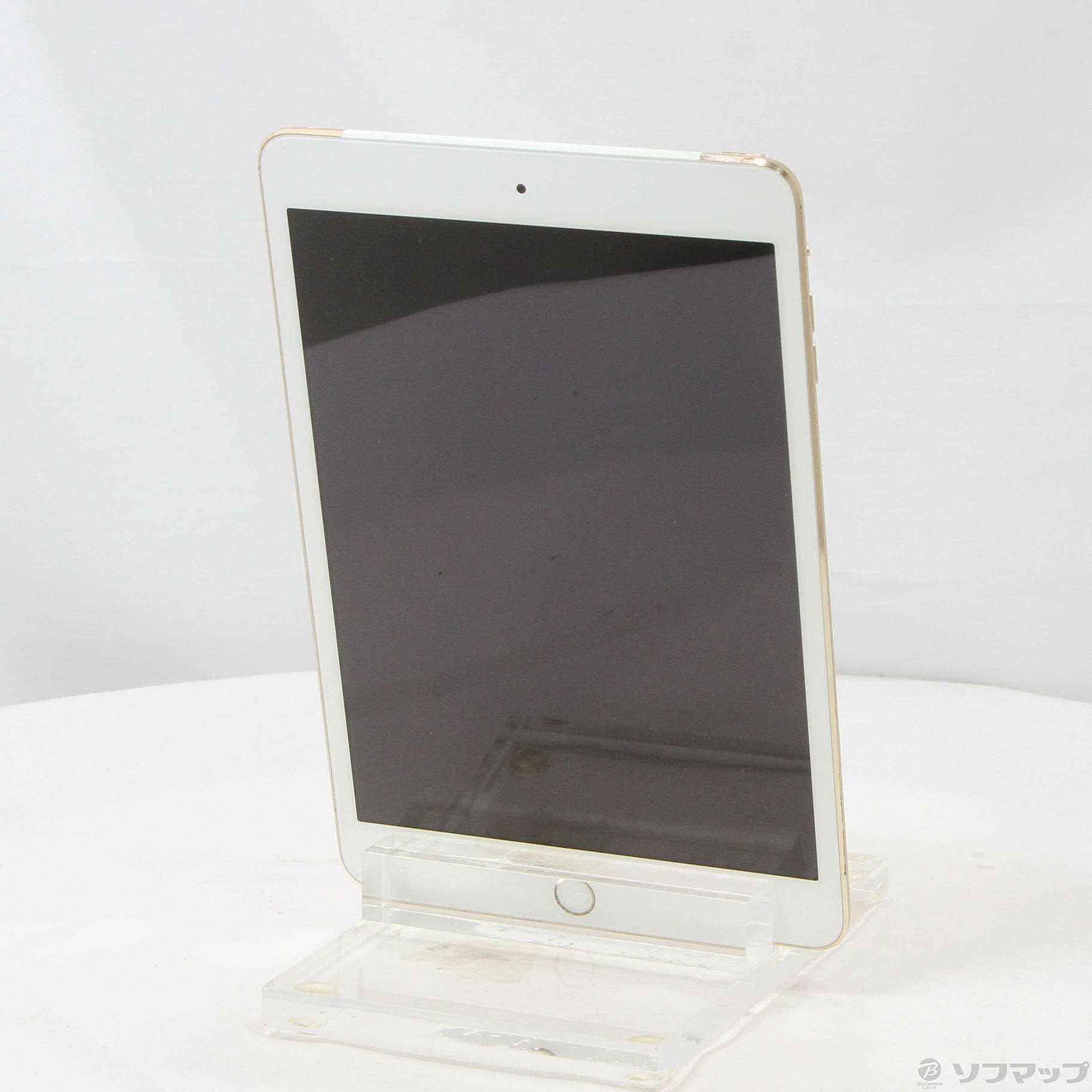 中古】iPad mini 3 16GB ゴールド MGYR2J／A SoftBank [2133042353105