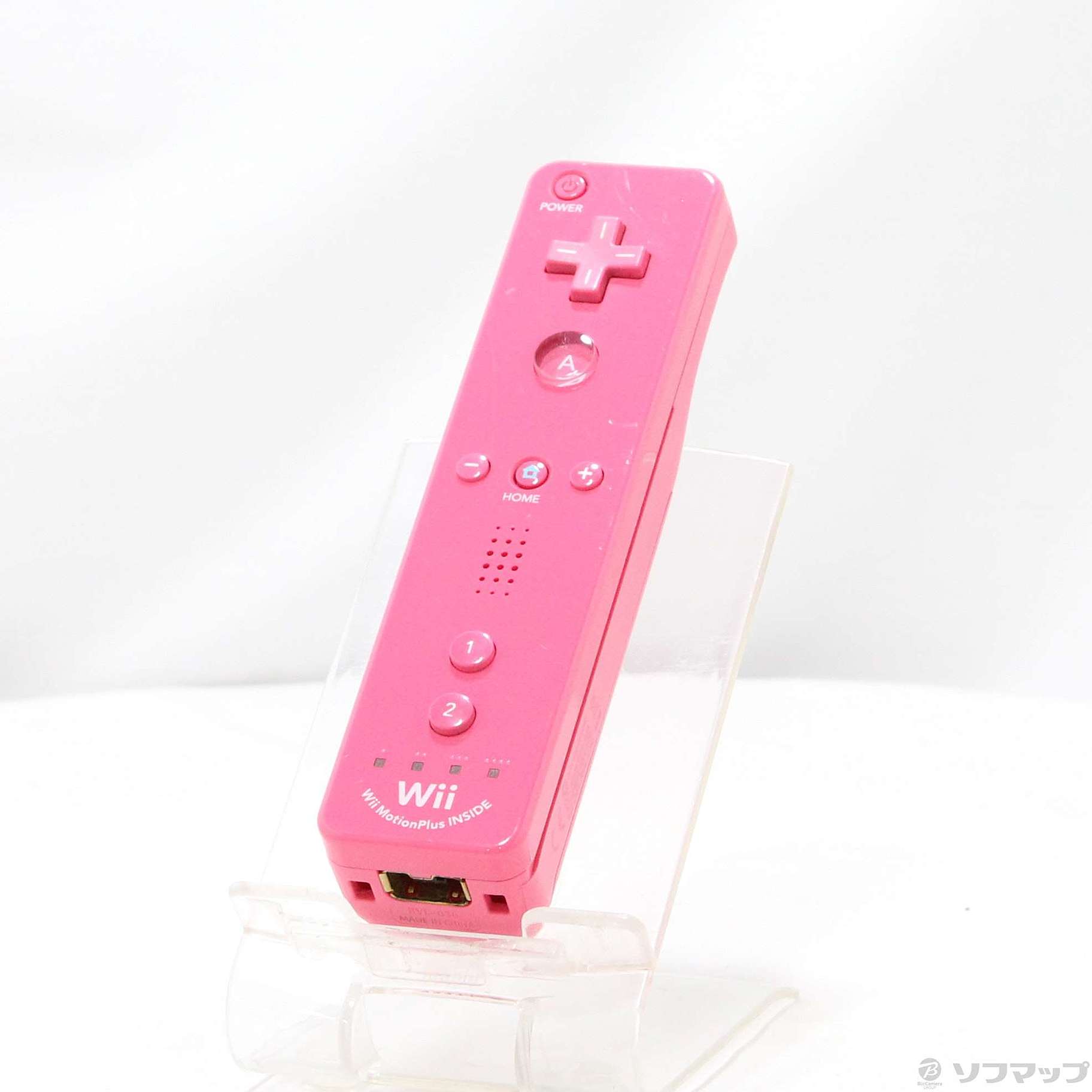 中古】Wiiリモコンプラス RVL-A-WRPA ピンク 【Wii WiiU】 ◇09/30(金)新入荷！ [2133042362923] -  リコレ！|ソフマップの中古通販サイト