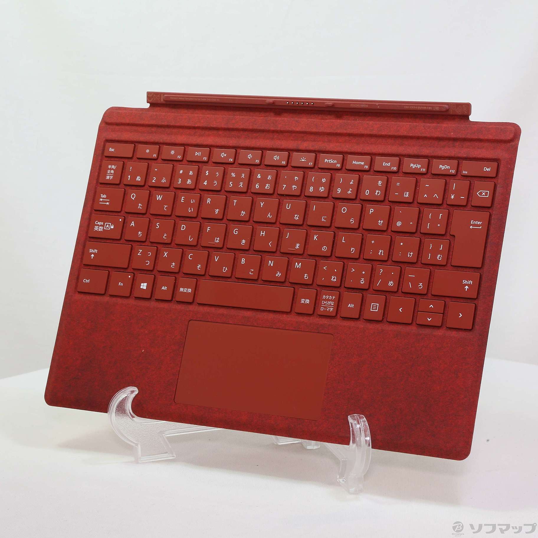 純正品Surface Pro Signature タイプカバー ポピー レッド