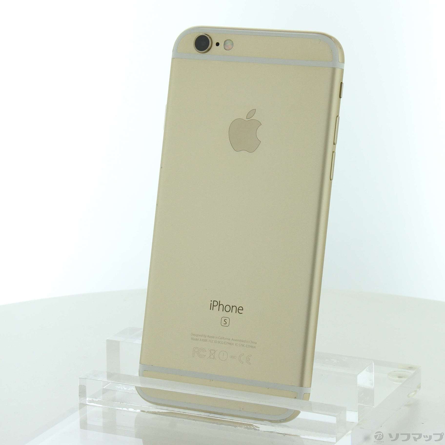 中古】iPhone6s 64GB ゴールド MKQQ2J／A SoftBank [2133042384369  