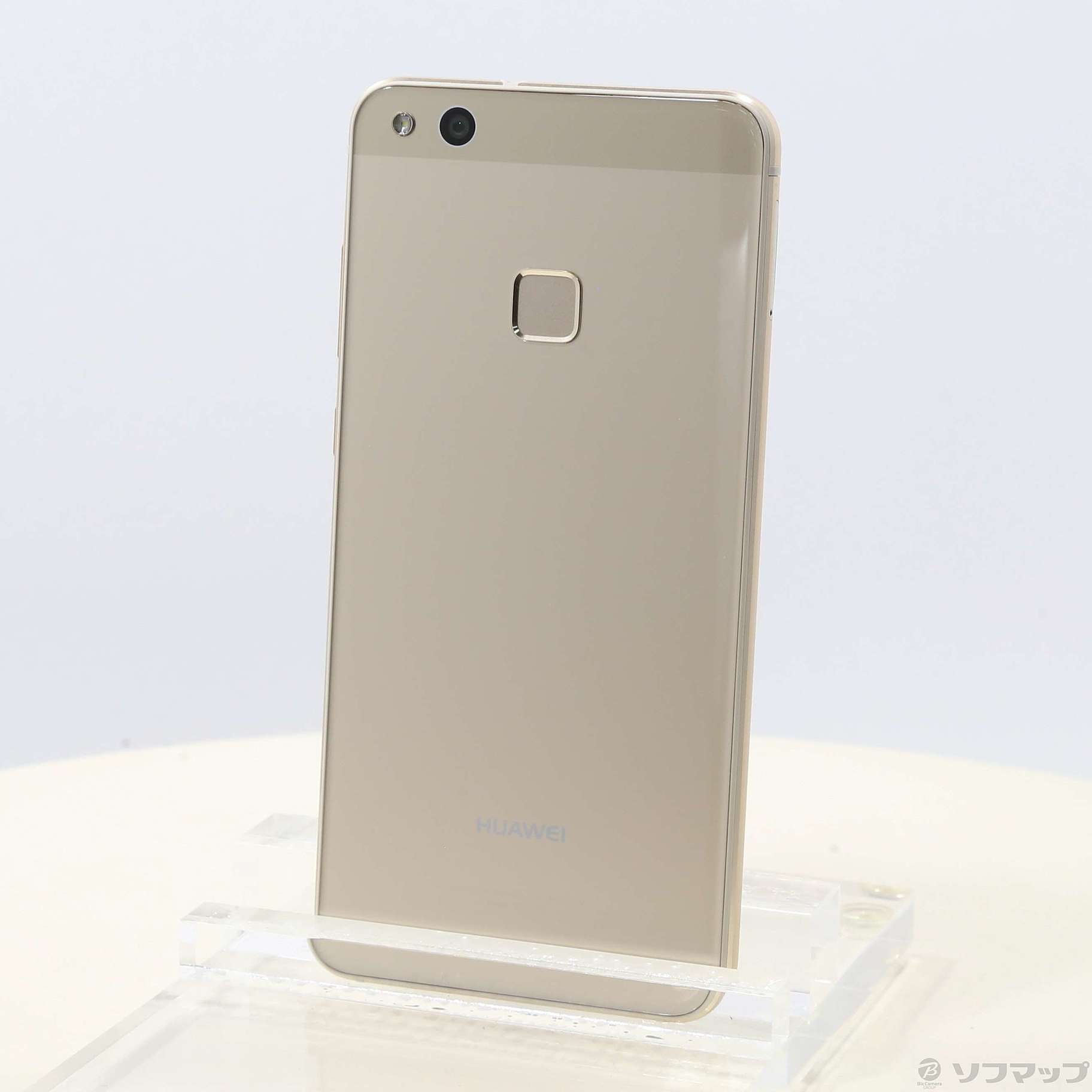 中古】HUAWEI P10 lite 32GB プラチナゴールド WAS-LX2J-PL SIMフリー