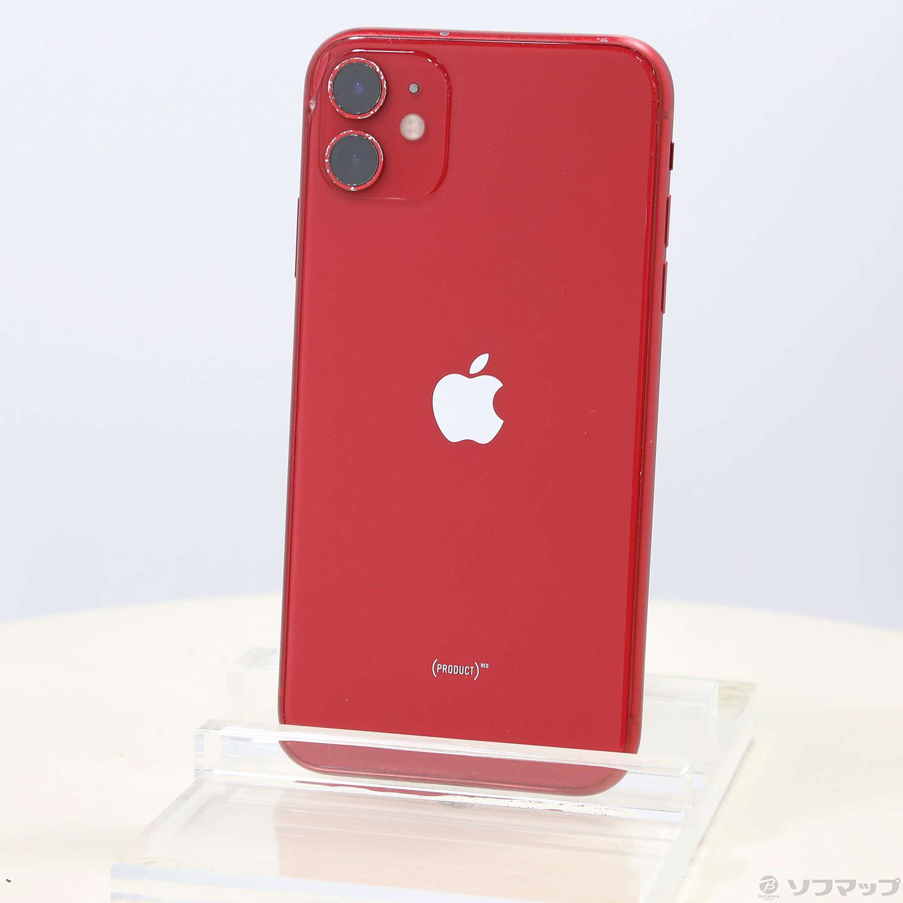 iPhone 11 (PRODUCT)RED 64 GB Softbank容量64GB - スマートフォン本体