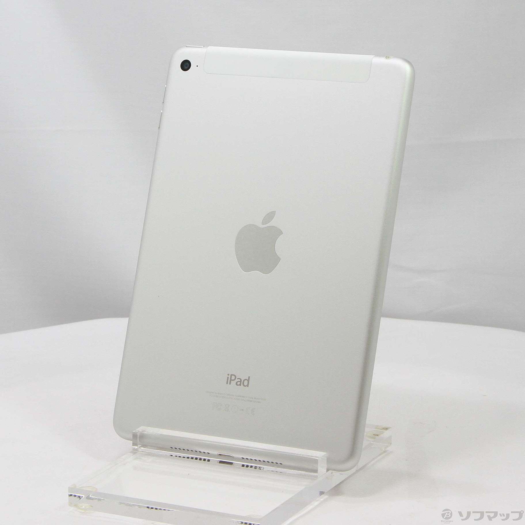 中古】iPad mini 4 16GB シルバー MK702J／A docomoロック解除SIM